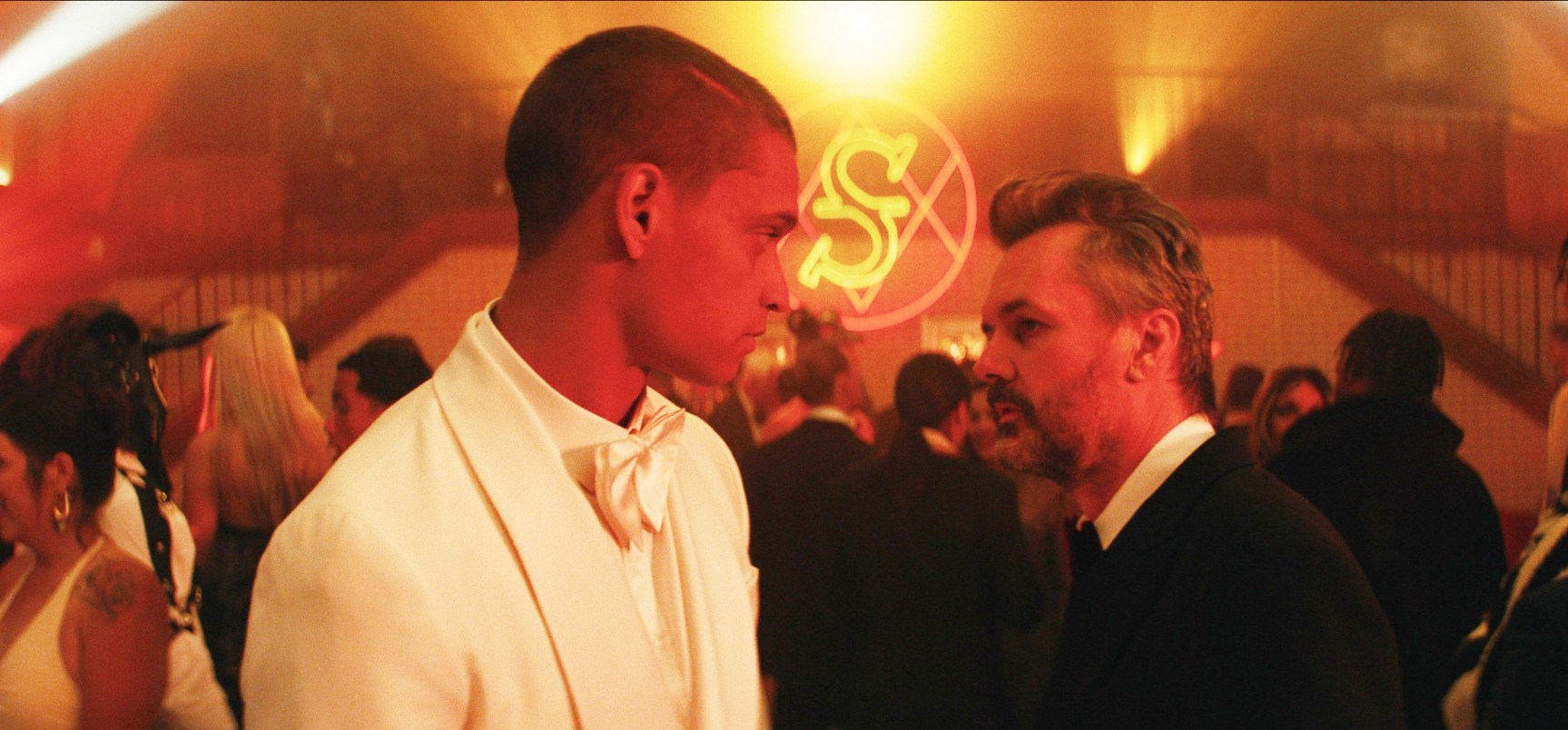 Tyriq Withers and Jim Jefferies in Him
