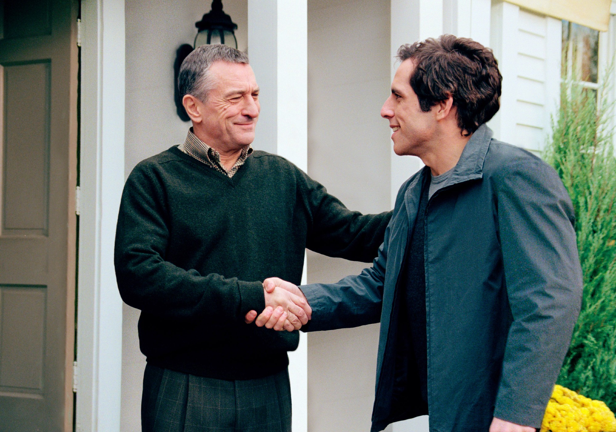 Robert De Niro and Ben Stiller in Meet the Parents