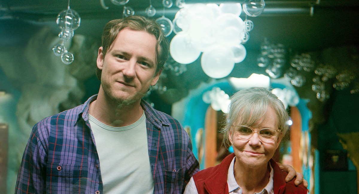 Lewis Pullman and Sally Field in Remarkably Bright Creatures