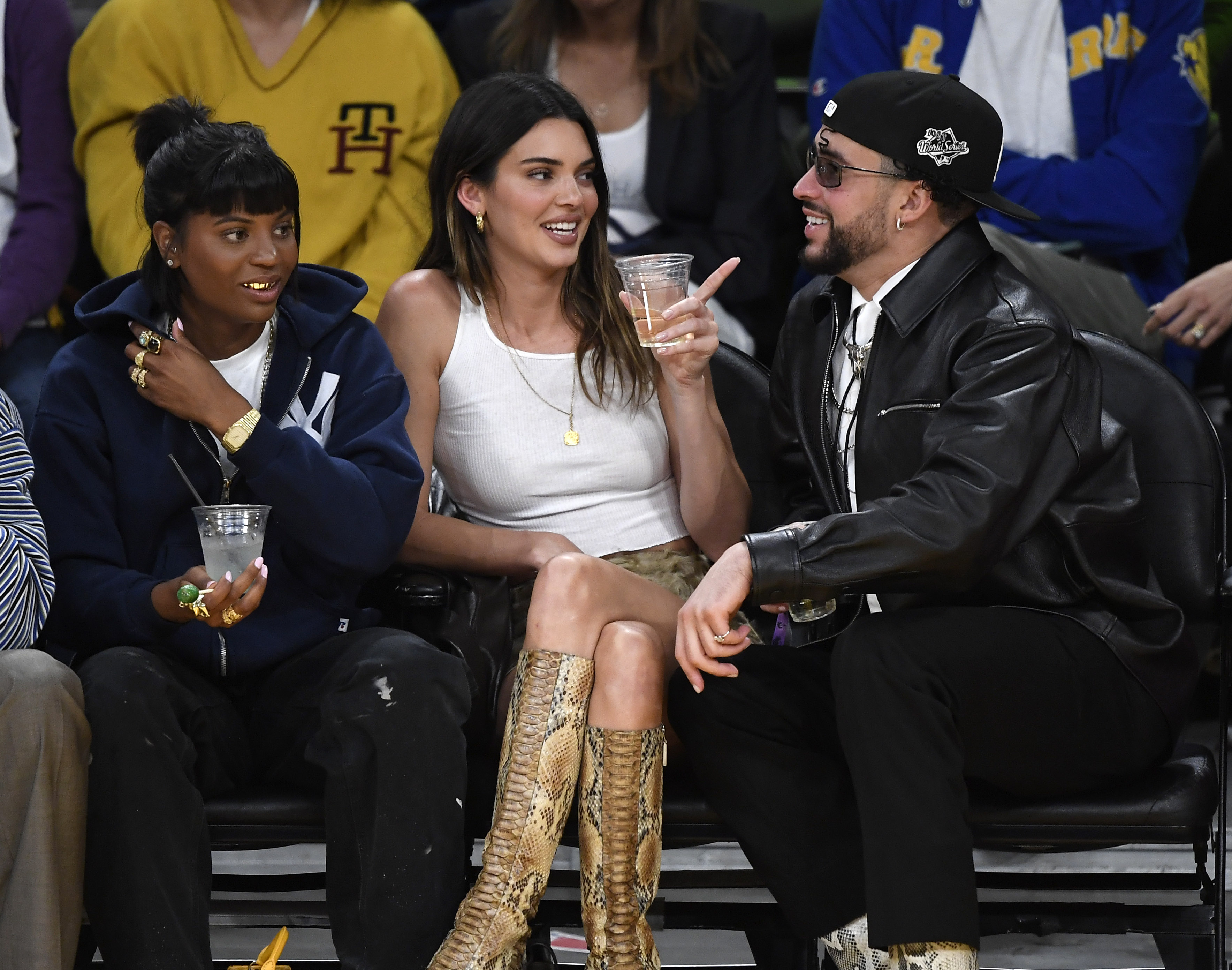 Bad Bunny Hugs Kendall Jenner's Mom Kris at 2026 Met Gala