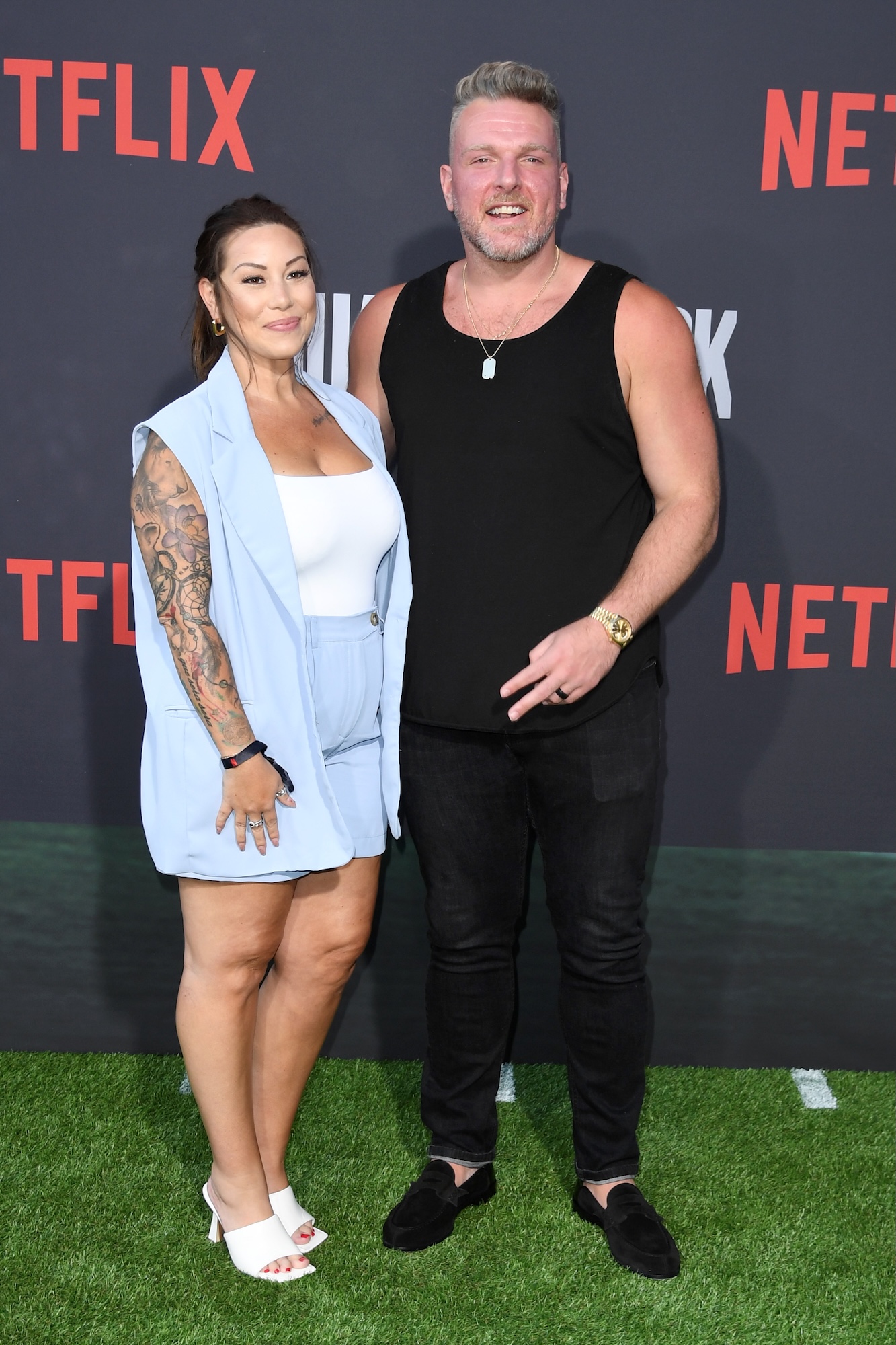 Pat McAfee and Wife Samantha Welcome 2nd Baby After Emergency C-Section: 'Recovering Like a Badass'