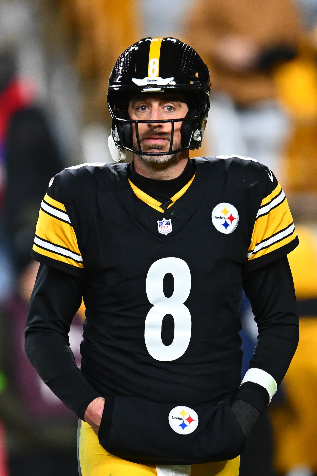 Aaron Rodgers Sports Wedding Ring in Return to Steelers as Intrigue About His Wife Lingers