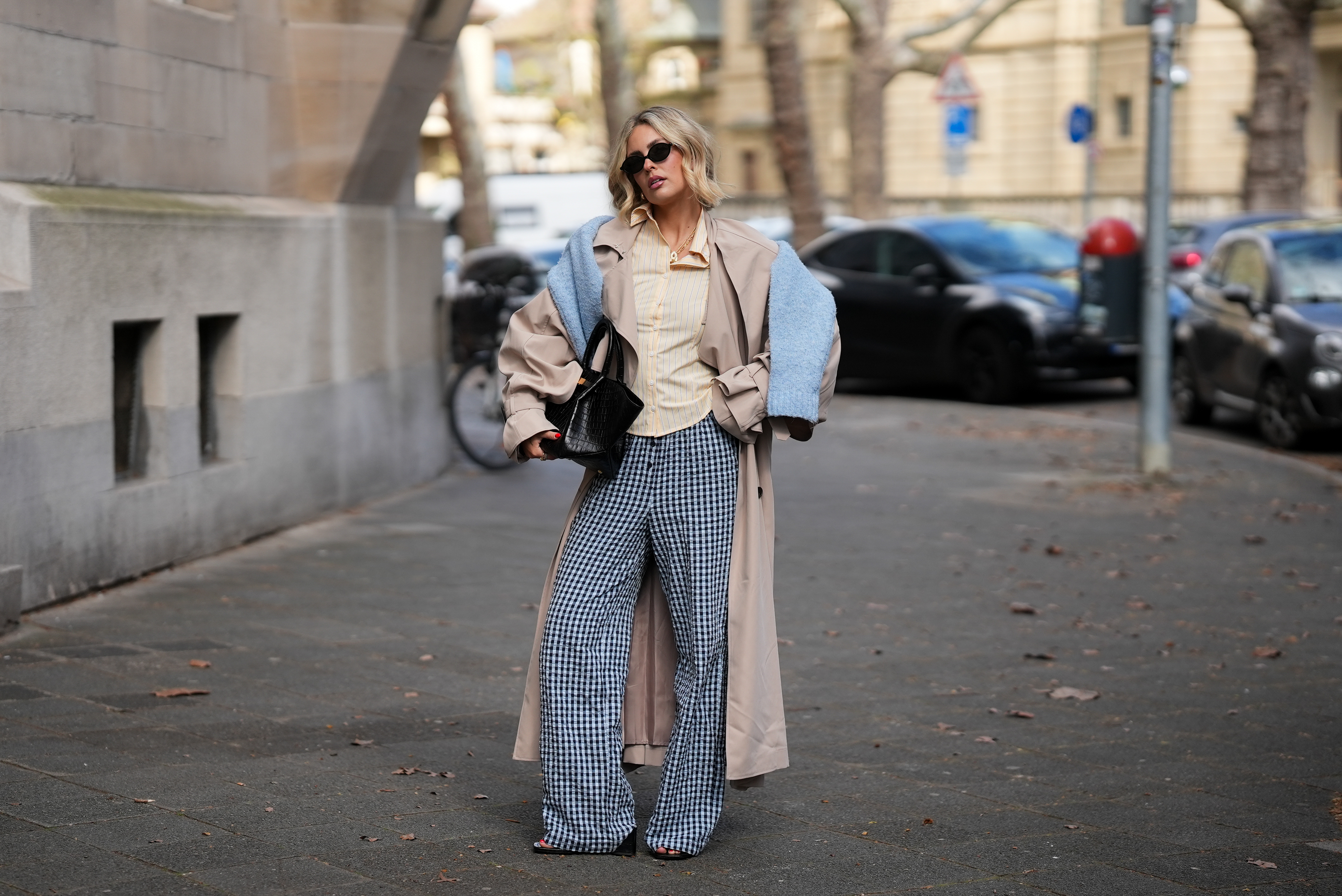gingham print