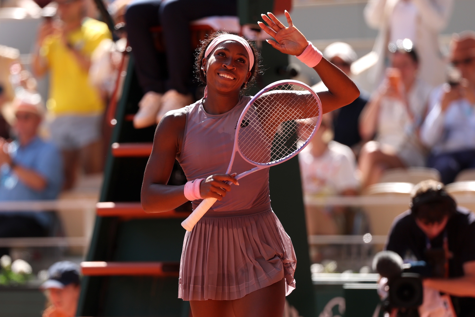 Coco Gauff Details Getting Into Car Accident During Drive to French Open: 'I Spilled My Juice'
