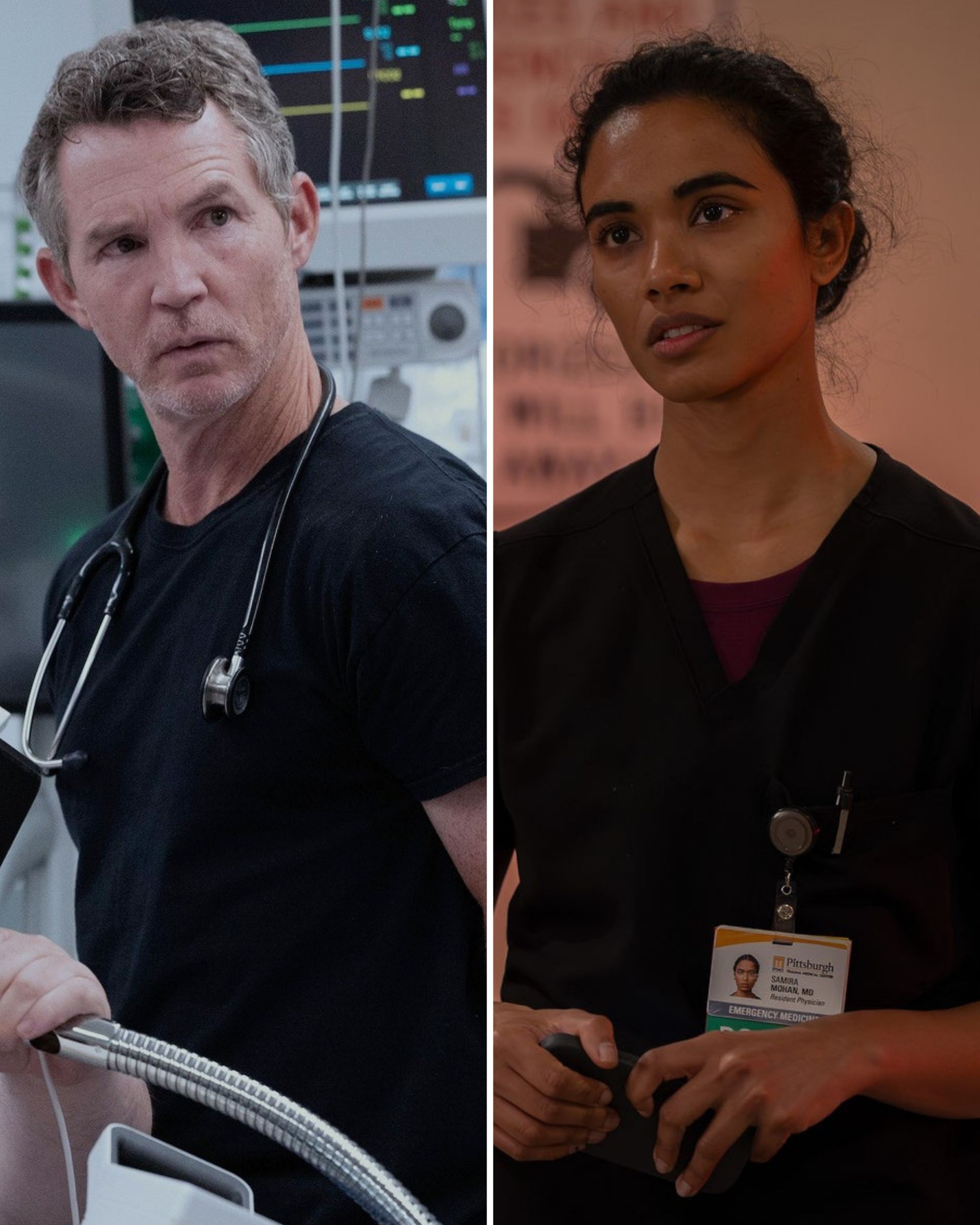 The Pitt's Shawn Hatosy on Abbot, Mohan's Romantic Future