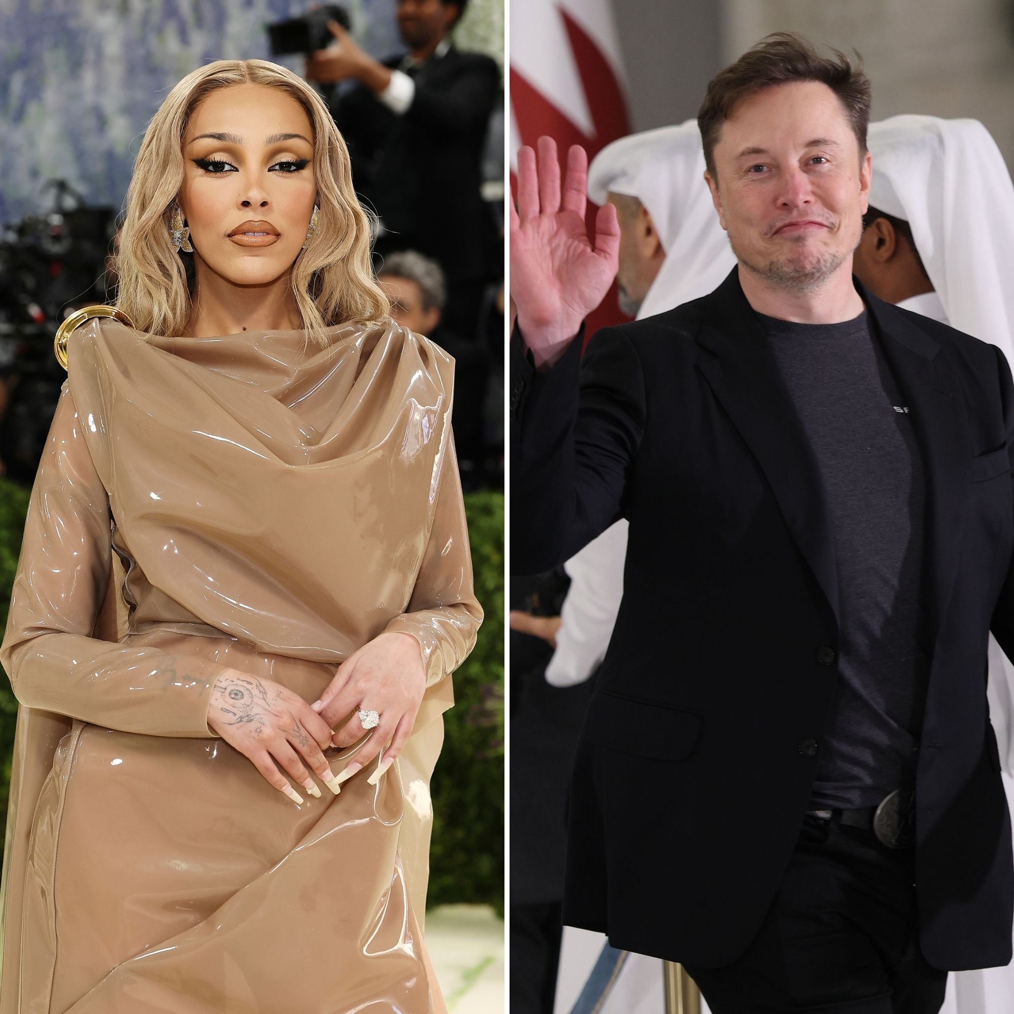 Doja Cat Calls Elon Musk a 'Barrel-Chested Ewok' With a 'Frog Build' as She Requests Changes to X