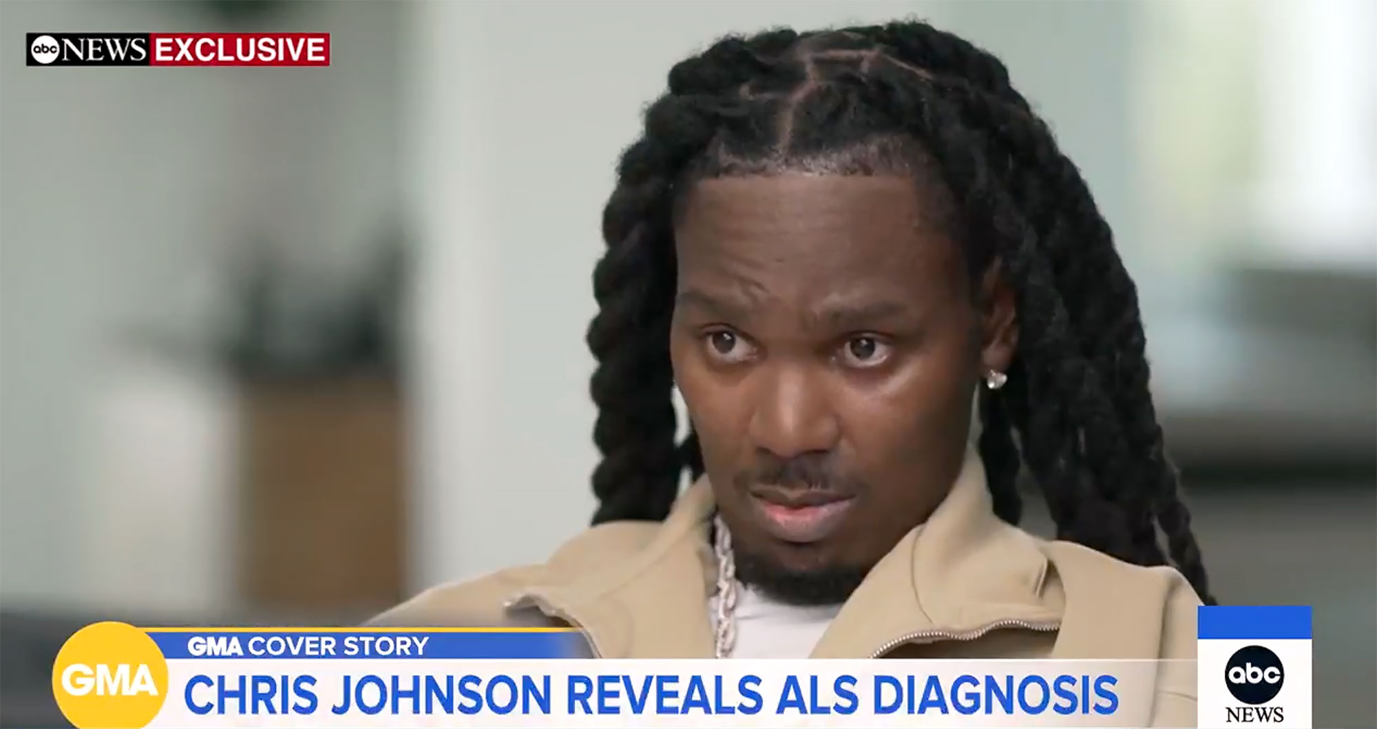 Former NFL Running Back Chris Johnson Reveals ALS Diagnosis