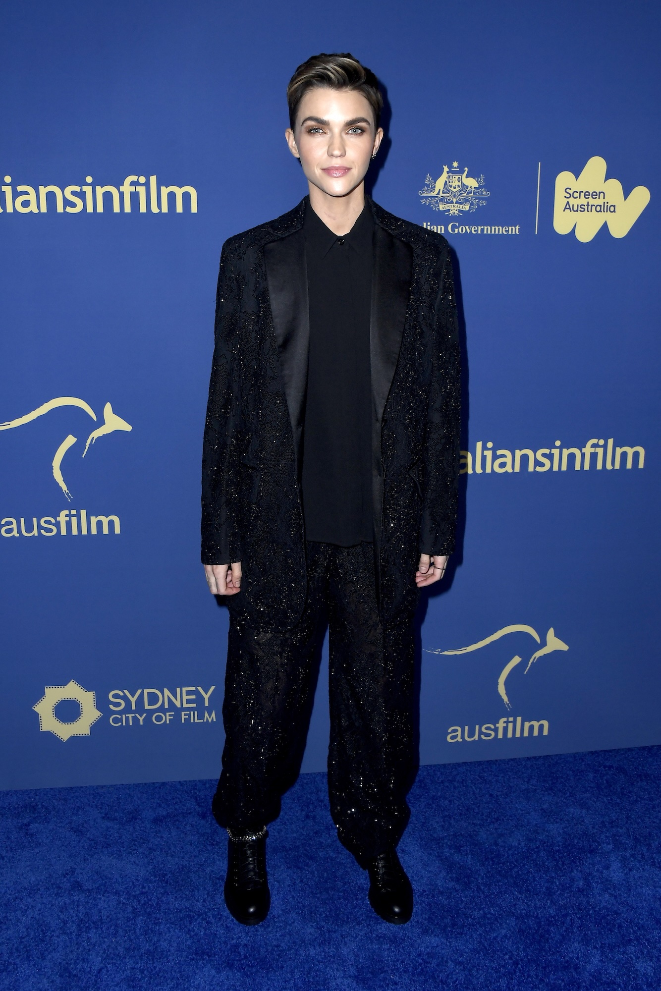 Ruby Rose Hospitalized for Broken Ribs After Falling in Pool