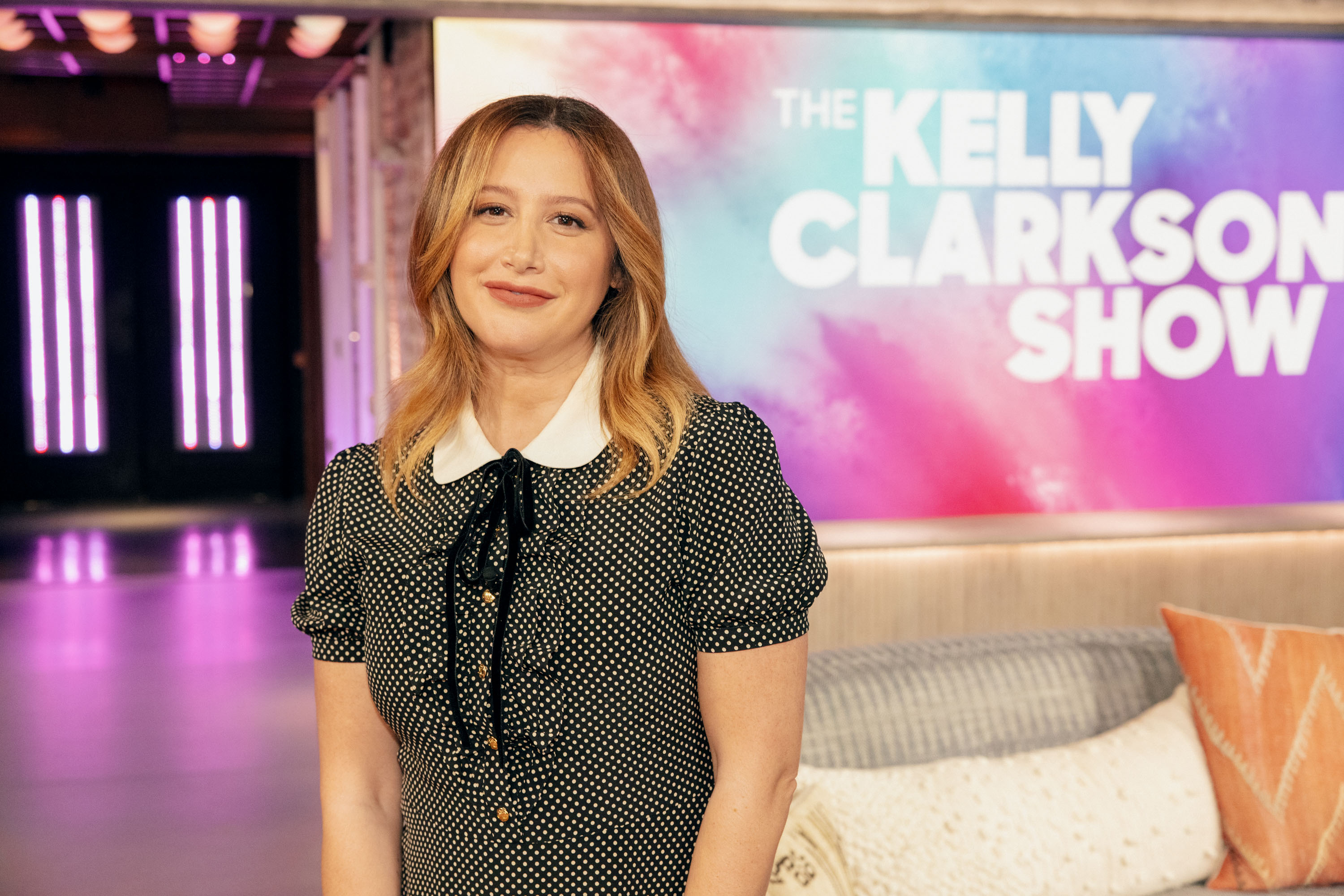THE KELLY CLARKSON SHOW -- Episode 7I099 -- Pictured: Ashley Tisdale -- (Photo by: Weiss Eubanks/NBCUniversal via Getty Images)