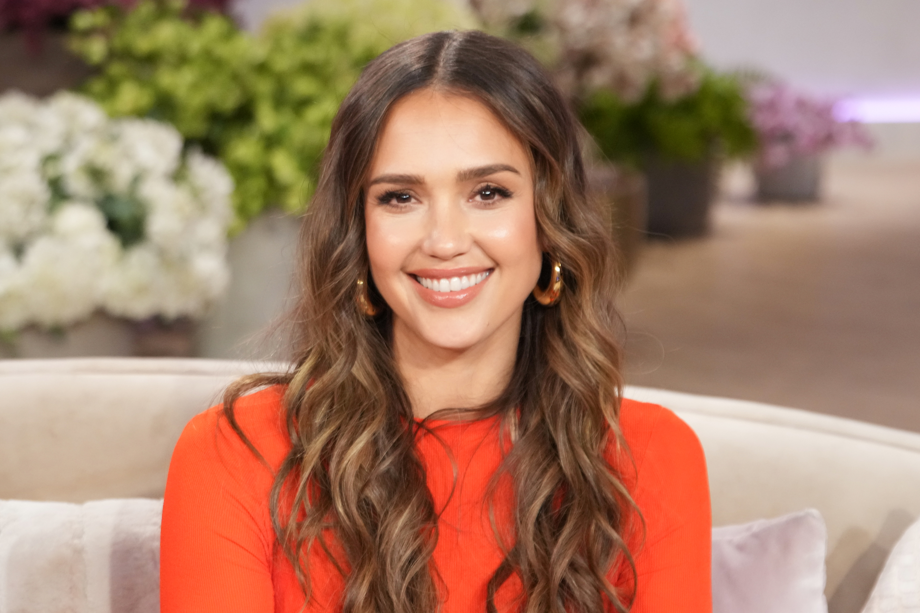 Jessica Alba appears on "The Jennifer Hudson Show" airing November 20, 2024 in Burbank, California.