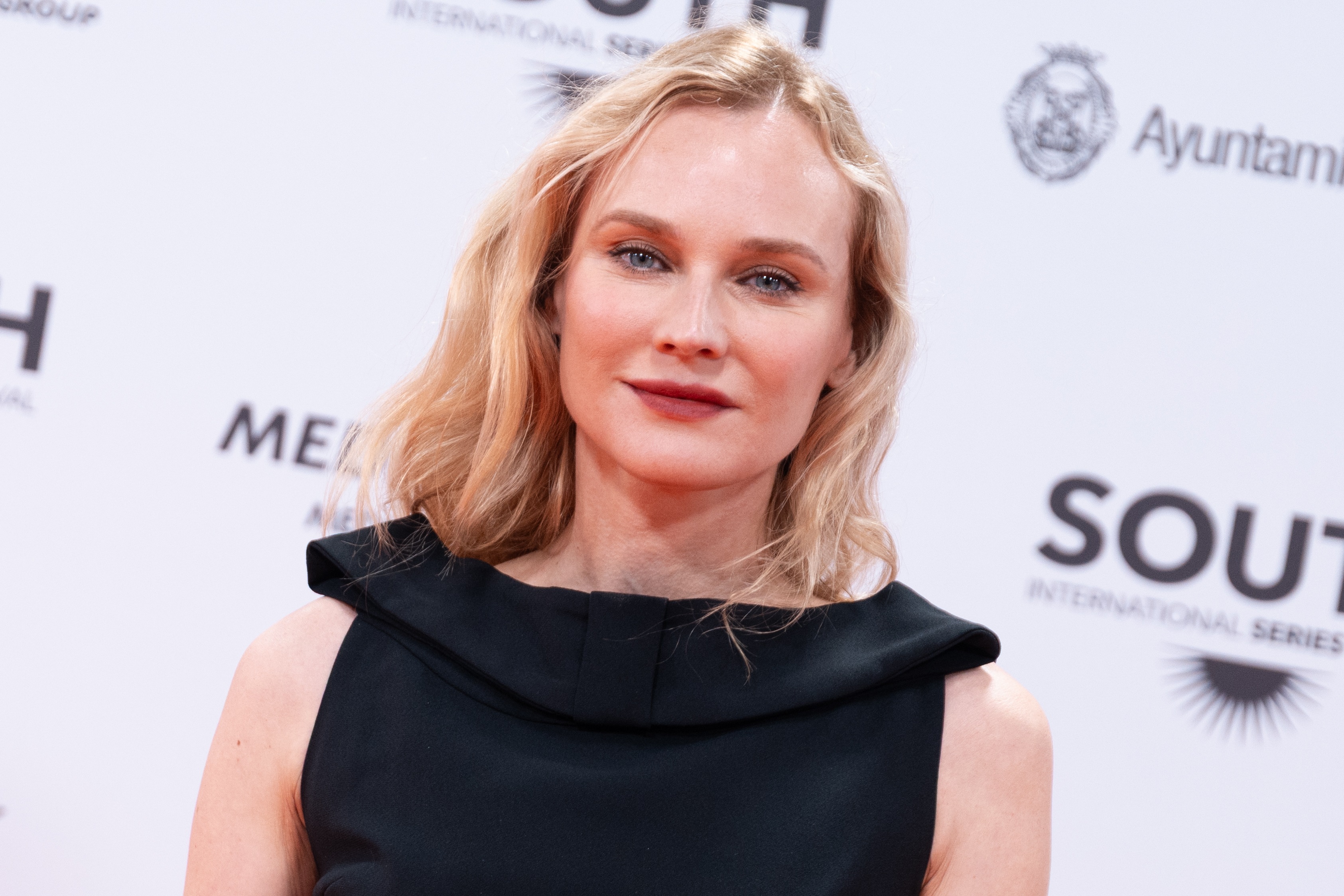 Diane Kruger attends South International Series festival photocall at Teatro Falla on September 13, 2025 in Cadiz, Spain.