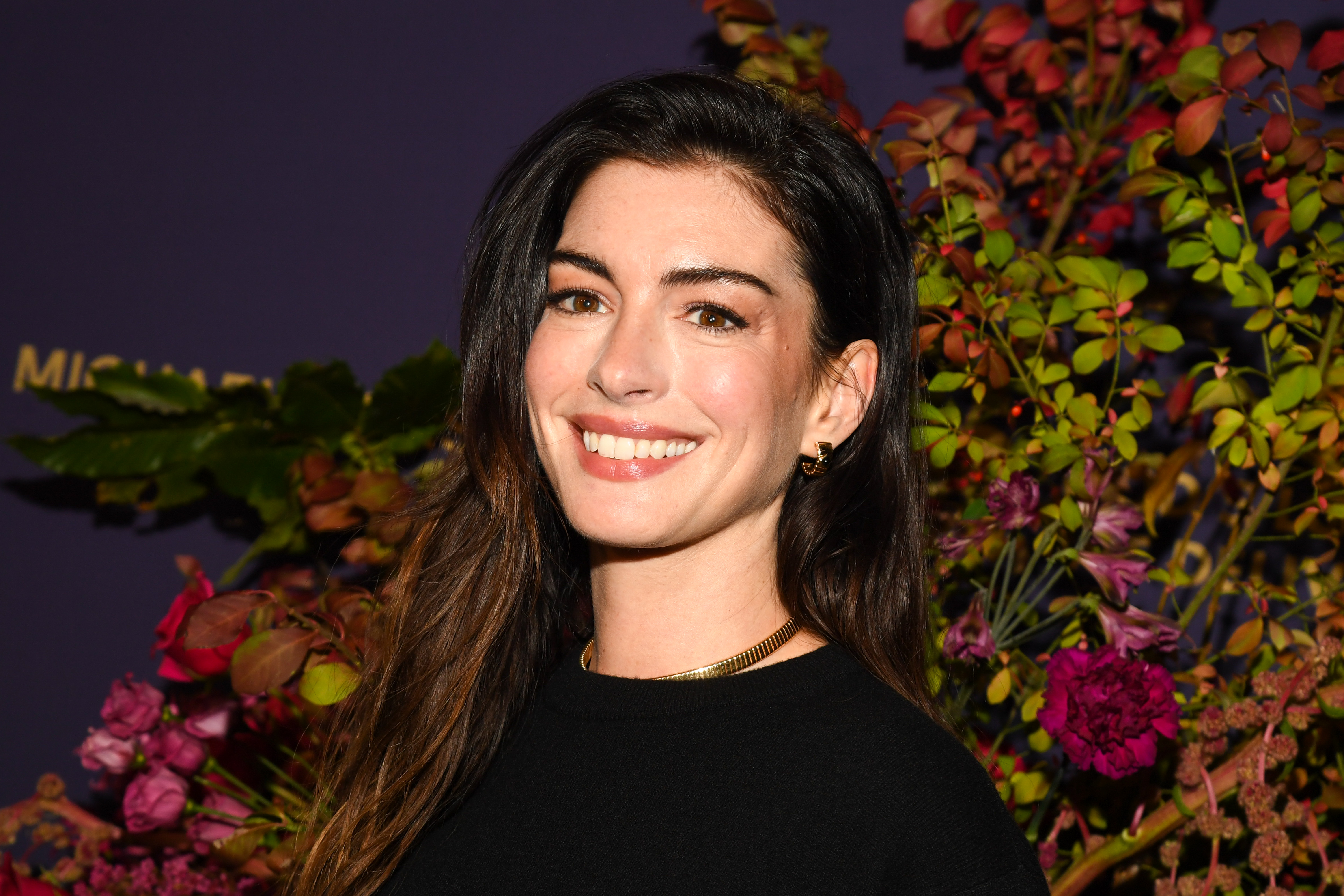 Anne Hathaway at the 19th Annual Golden Heart Awards held at the Cathedral of St. John the Divine on October 20, 2025 in New York, New York. (Photo by Kristina Bumphrey/Variety via Getty Images)