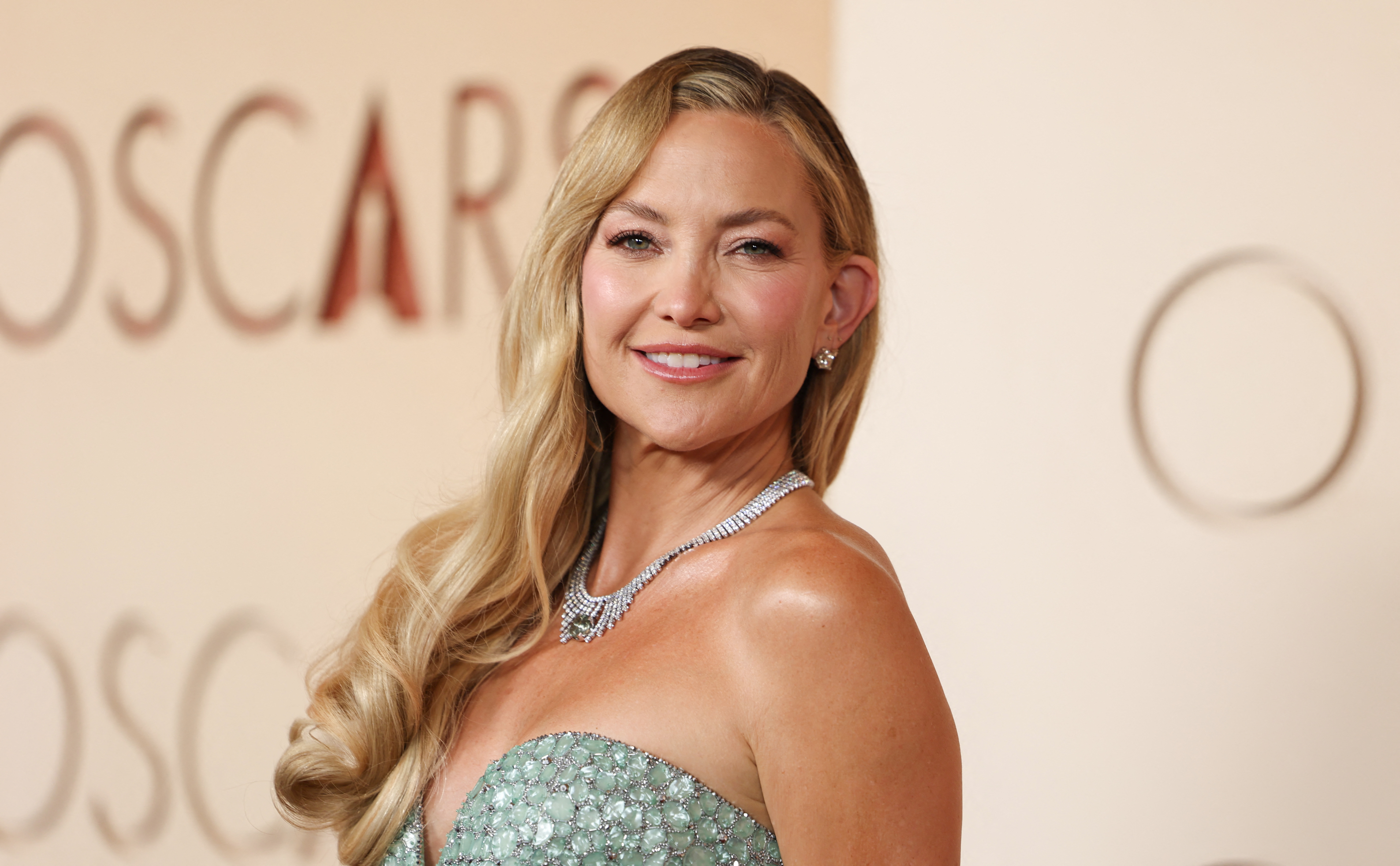 Kate Hudson attends the 98th Annual Academy Awards at the Dolby Theatre in Hollywood, California on March 15, 2026.