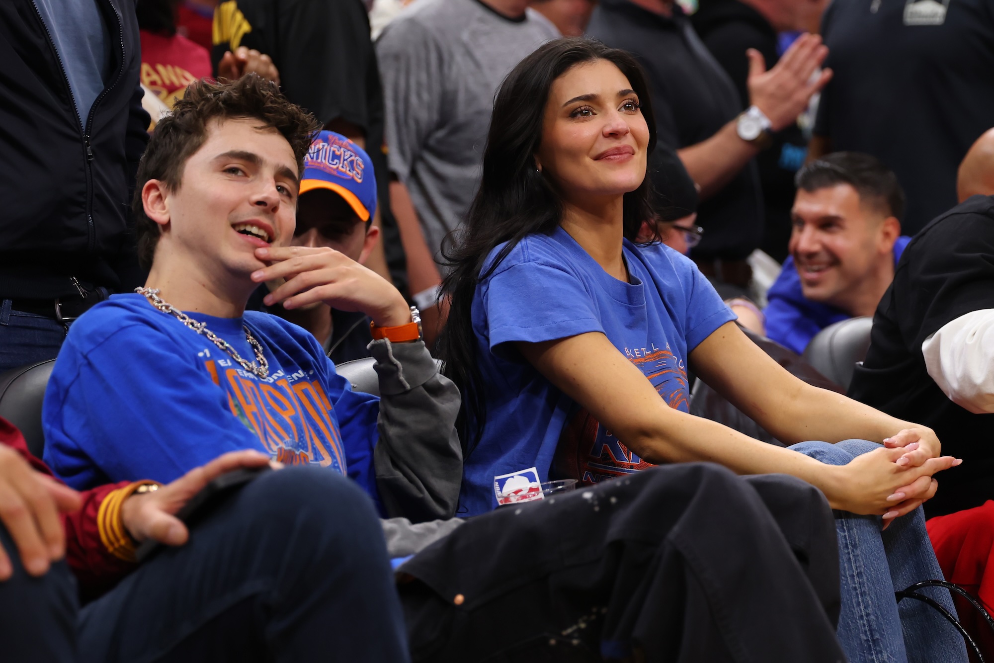Why Kylie Jenner Missed Knicks Game 1 With Timothee Chalamet