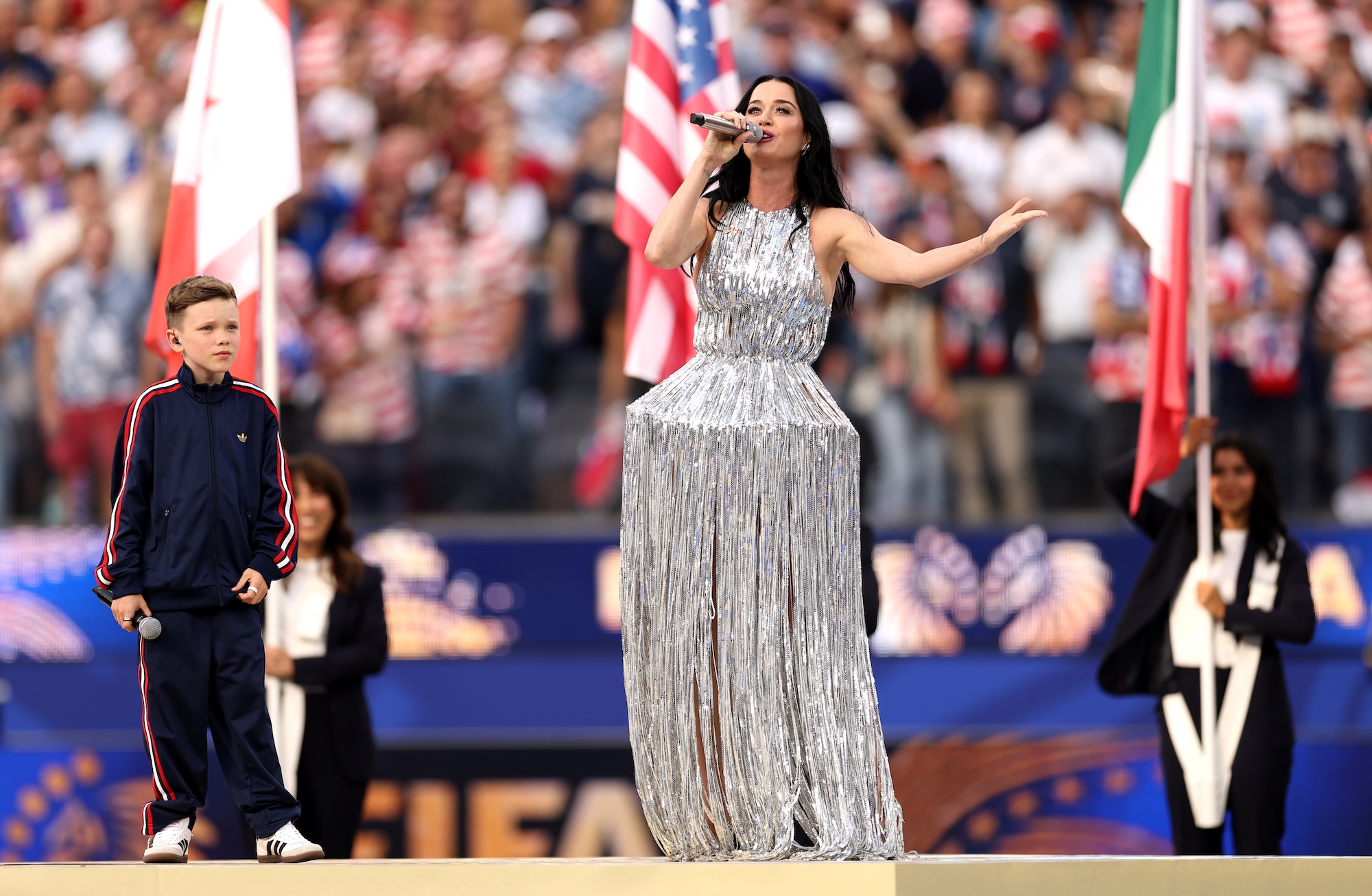 Katy Perry 'Rejects' Calls From Her Exes During Onstage Performance