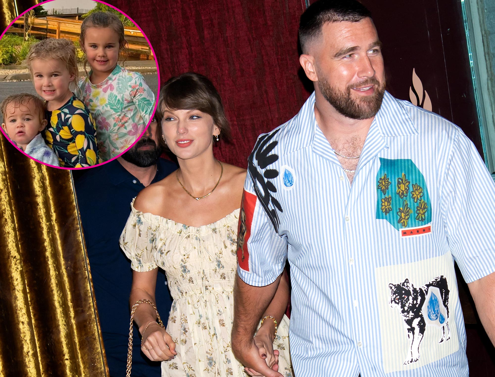 How Jason and Kylies Daughters Were Involved in Taylor and Travis Wedding