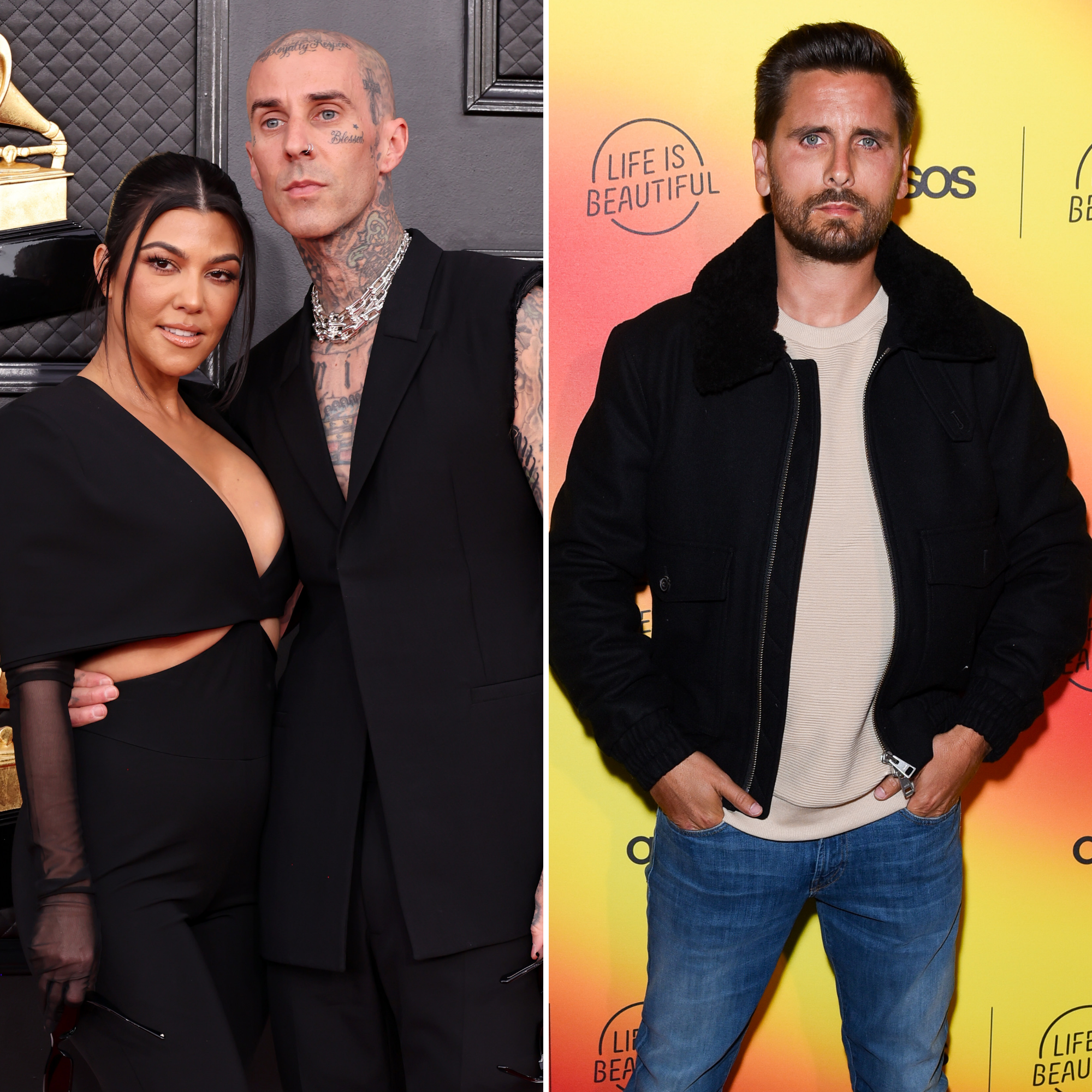 Kourtney Kardashian Shares Father's Day Message for Travis Barker, Leaves Out Scott Disick