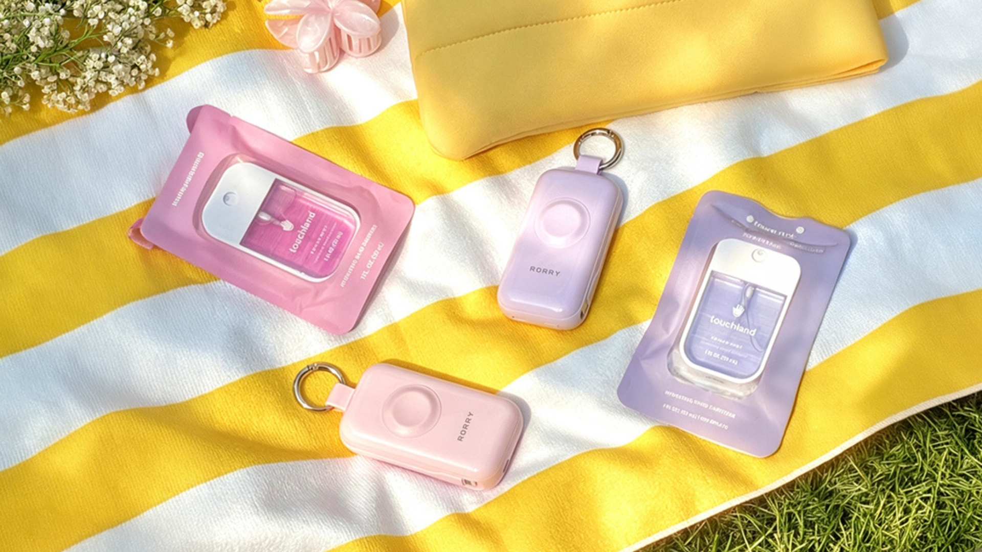 The RORRY CharmGo portable charger combines fast charging with a compact, accessory-inspired design.