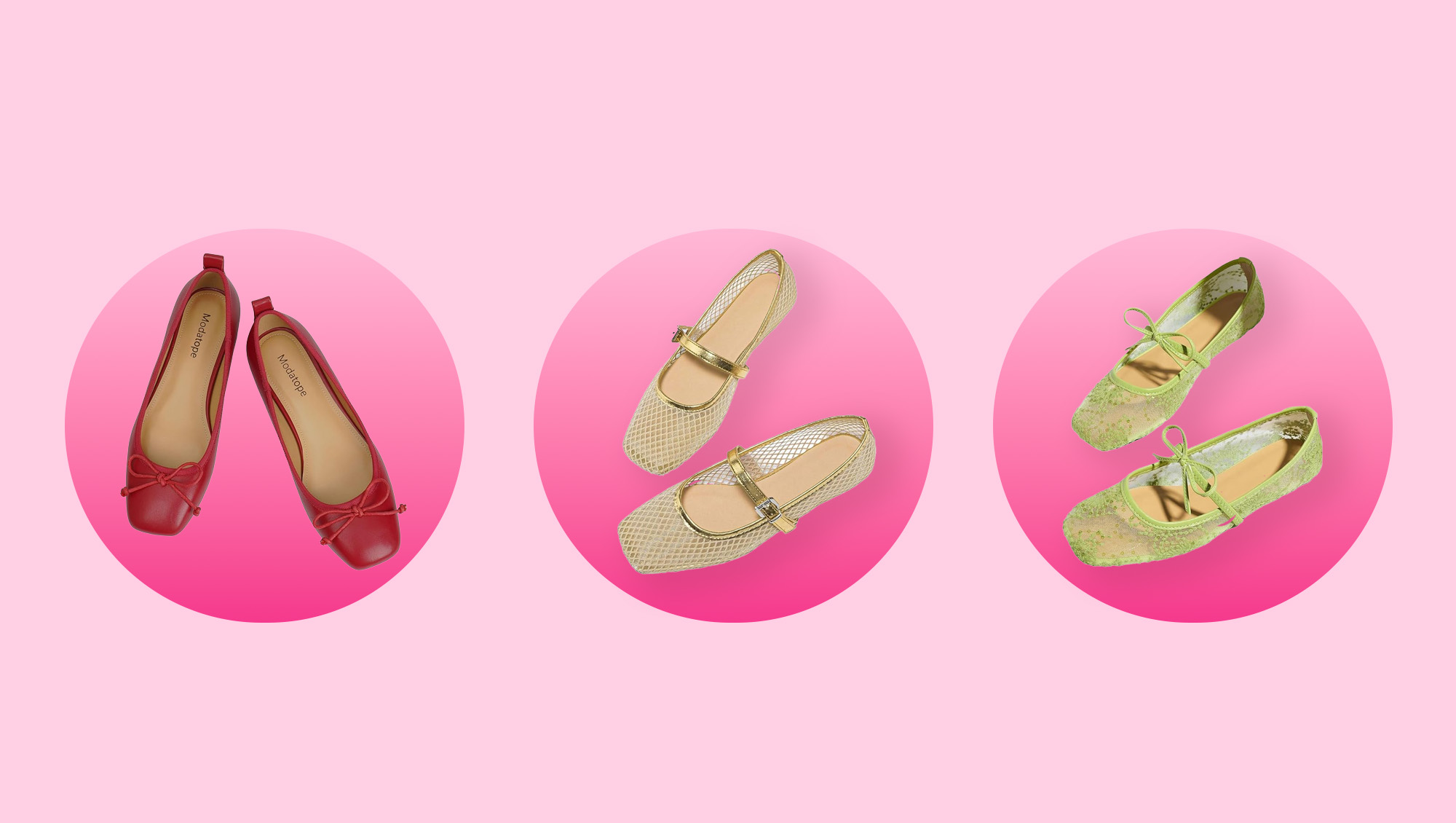 colorful flats