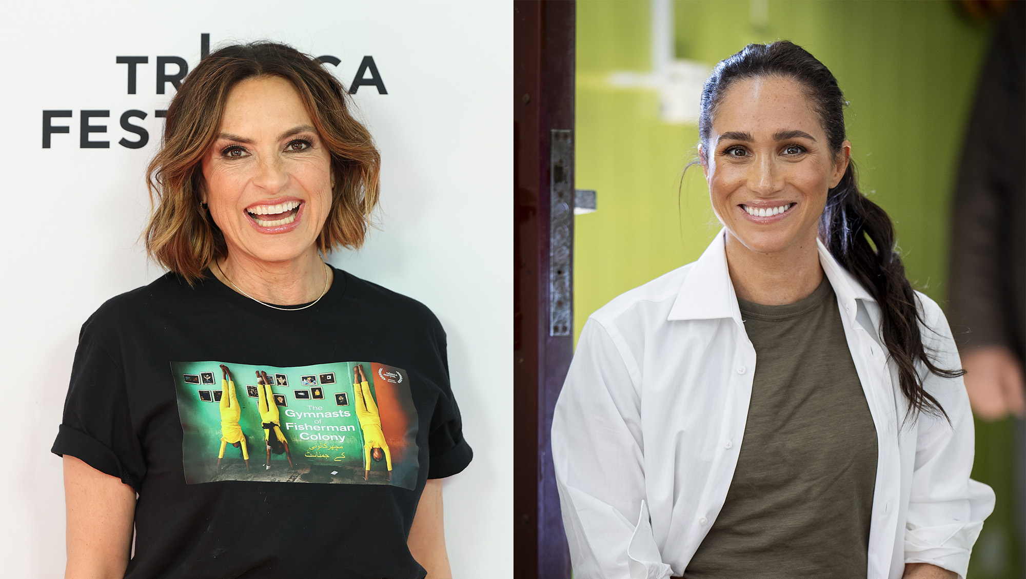 Meghan Markle and Mariska Hargitay D'Orsay Sneaker Trend