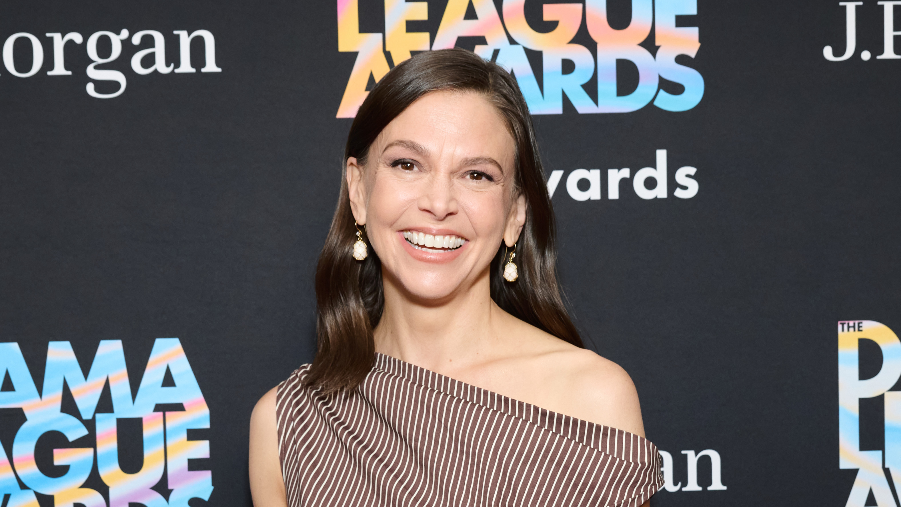 NEW YORK, NEW YORK - MAY 16: Sutton Foster attends the 2025 Drama League Awards at The Ziegfeld Ballroom on May 16, 2025 in New York City. (Photo by Valerie Terranova/FilmMagic)