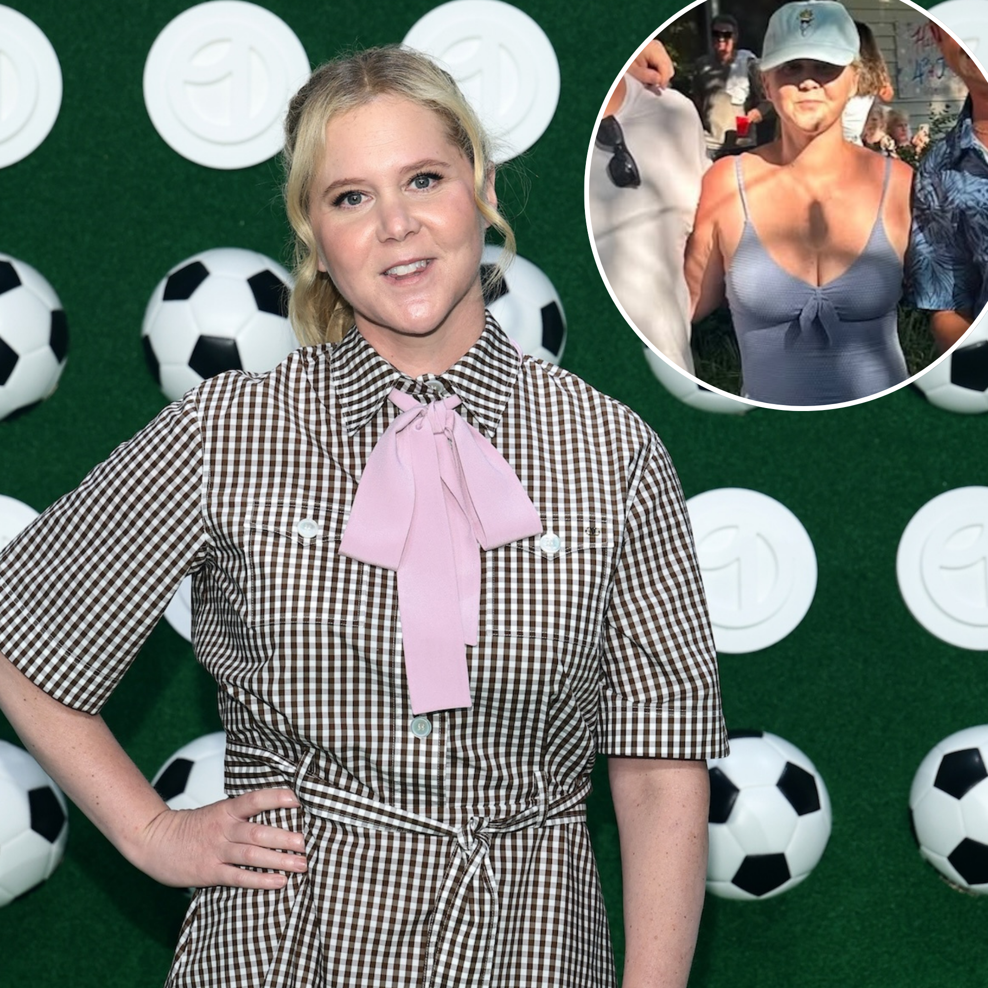 Amy Schumer Stuns in One-Piece on 4th of July After Weight Loss