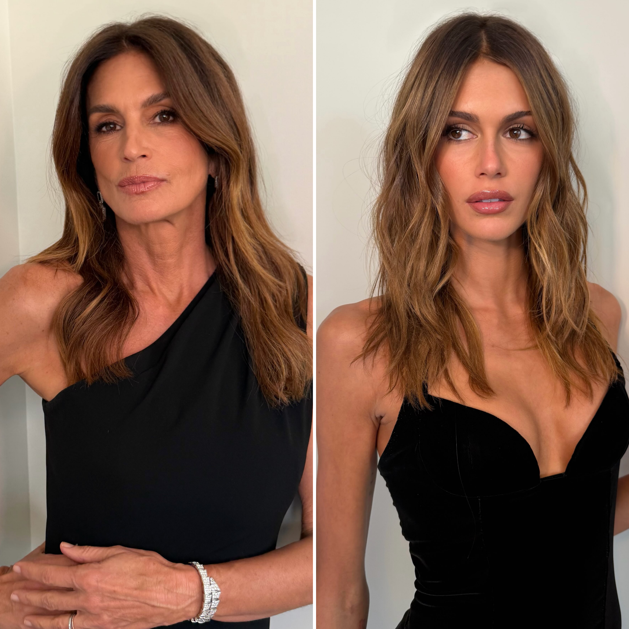 Cindy Crawford Twins With Lookalike Daughter Kaia Gerber at Taylor Swift and Travis Kelce's Wedding