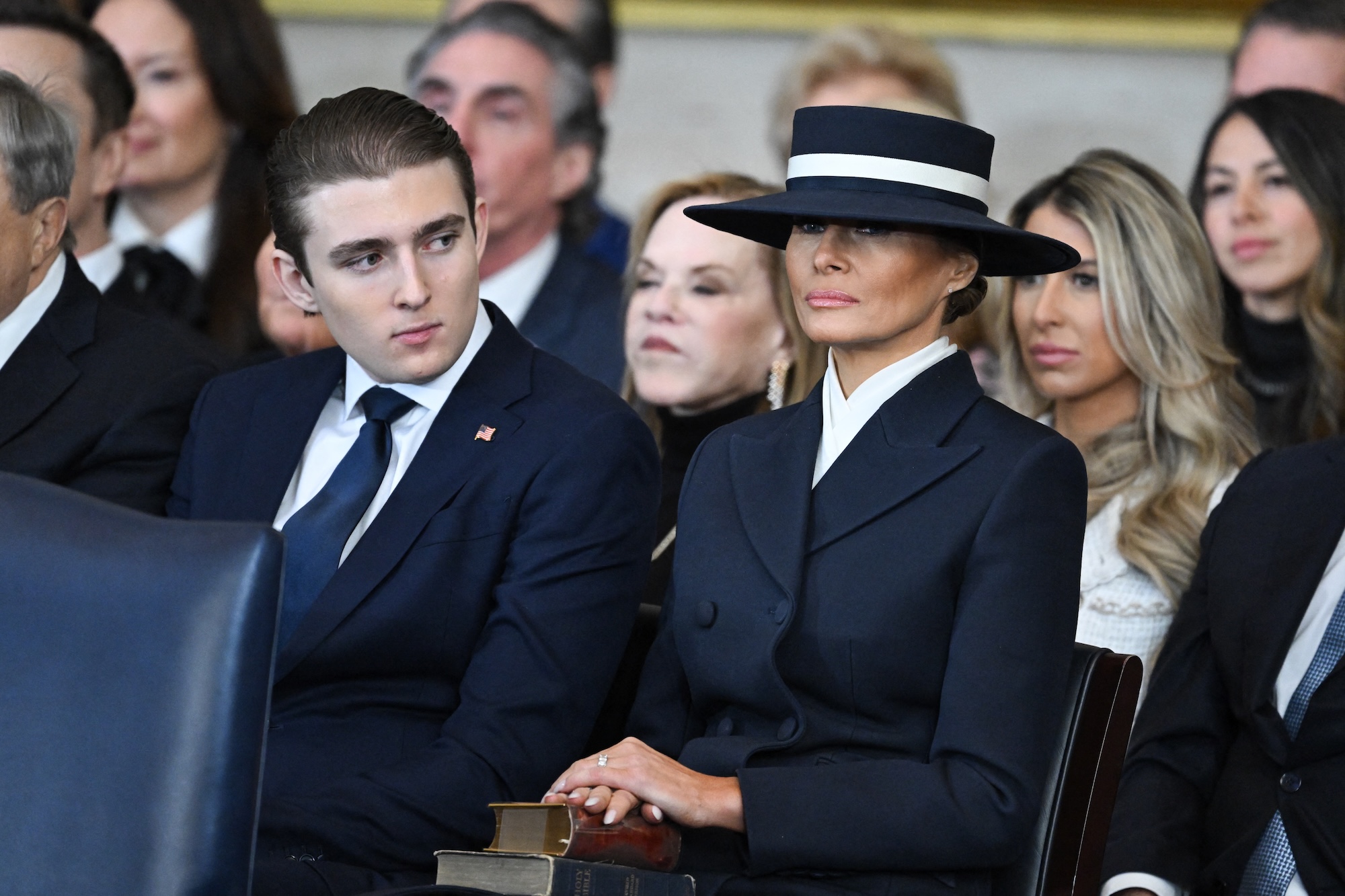 Iran-Linked Video Details Ways to Assassinate First Lady Melania Trump and Son Barron Trump