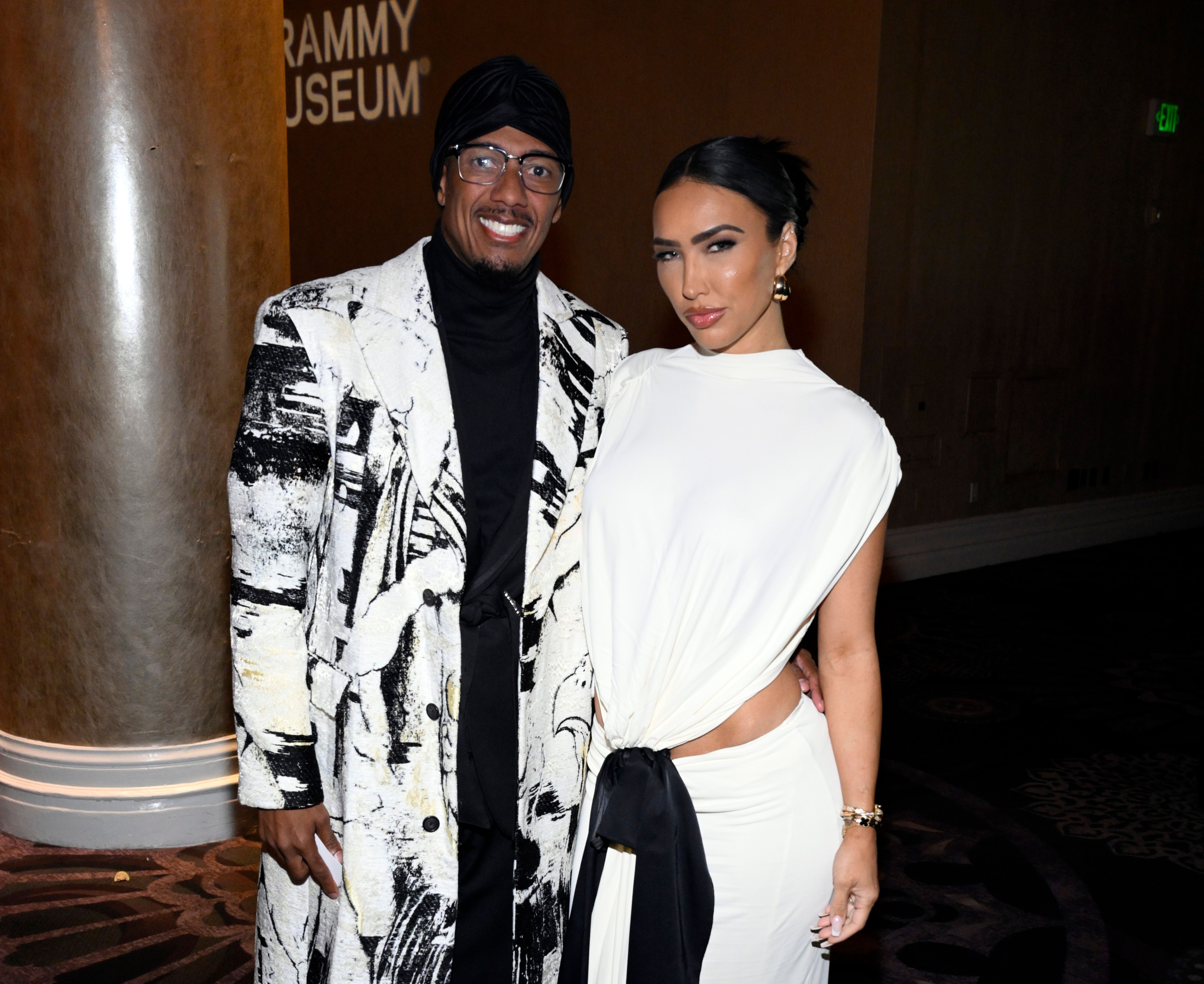 Nick Cannon and Bre Tiesi