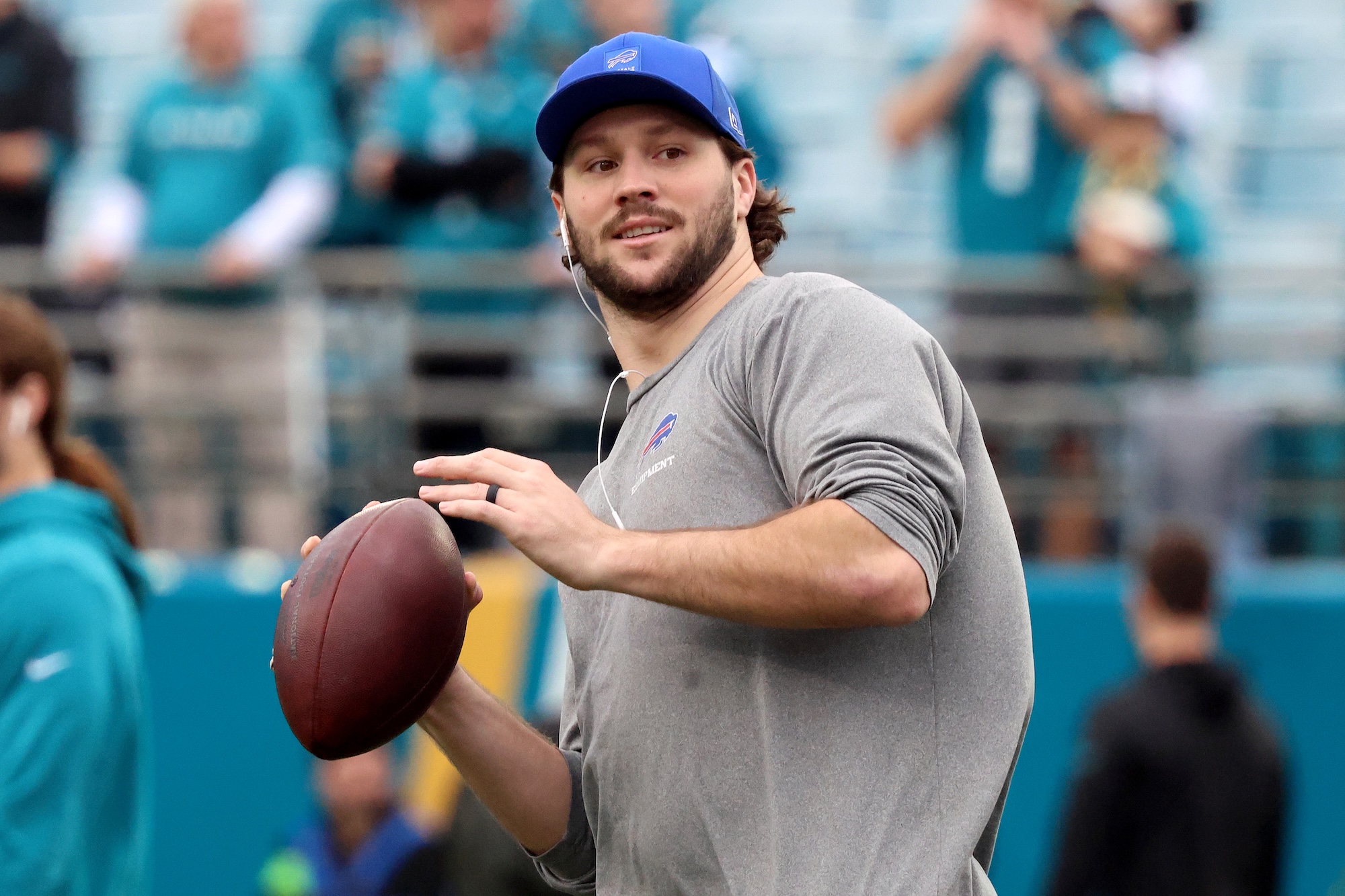 Josh Allen Explains How Fatherhood Helped Him Prioritize Recovery