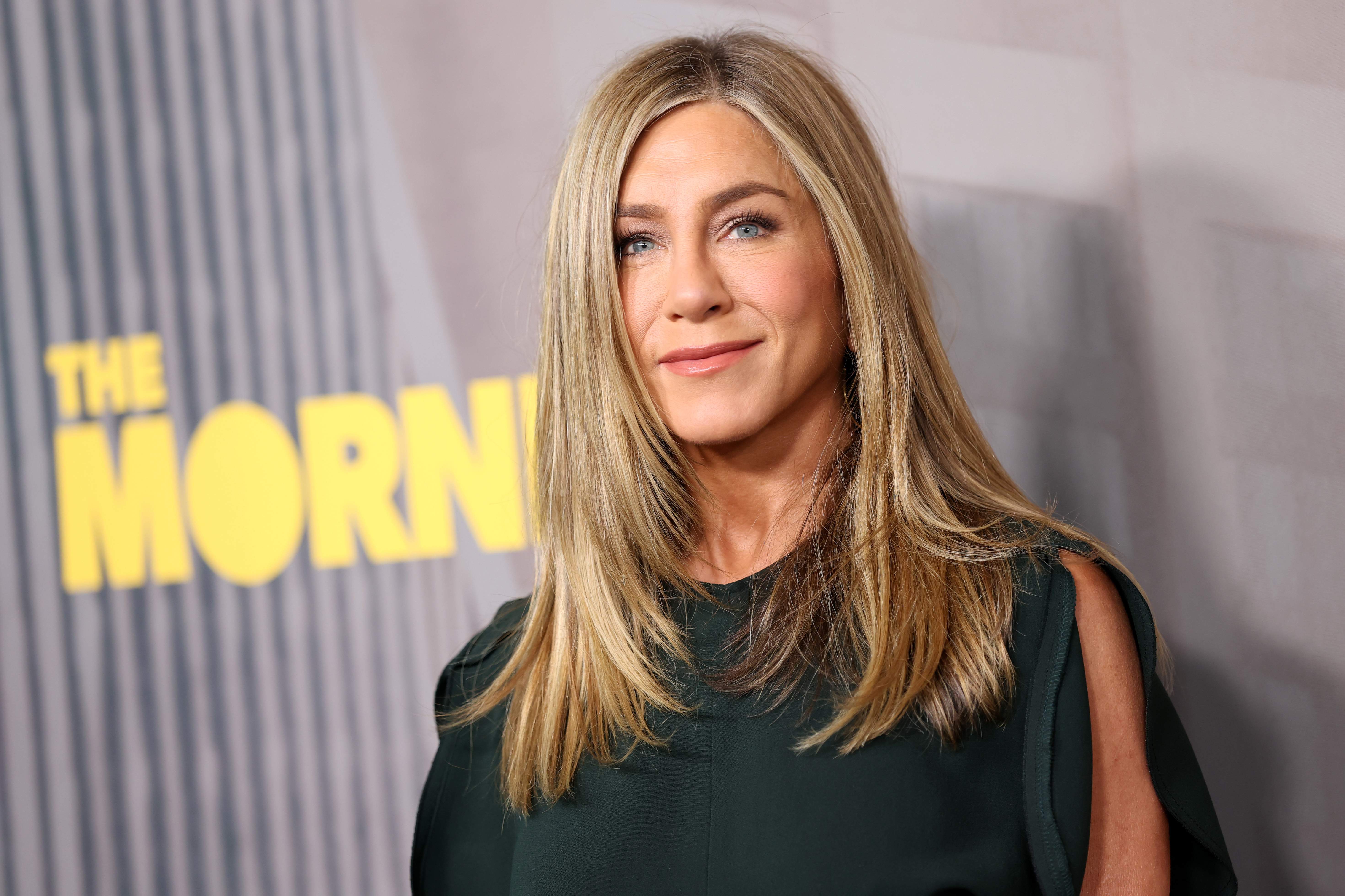 LOS ANGELES, CALIFORNIA - JUNE 07: Jennifer Aniston attends the EMMY FYC Screening For Apple TV's "The Morning Show" Season 4 at DGA Theater Complex on June 07, 2026 in Los Angeles, California. (Photo by Amy Sussman/Getty Images)