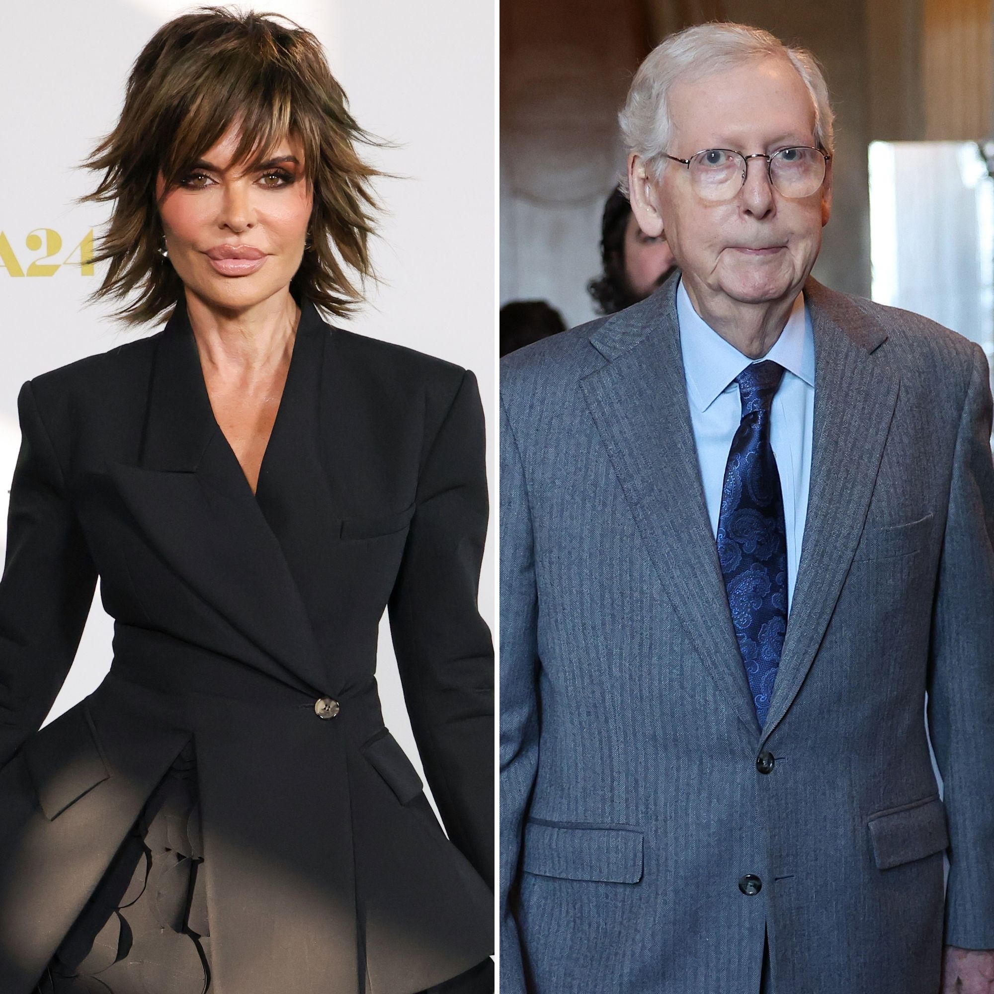 Lisa Rinna Compares Mitch McConnell to Weekend at Bernies Amid His Mysterious Hospitalization