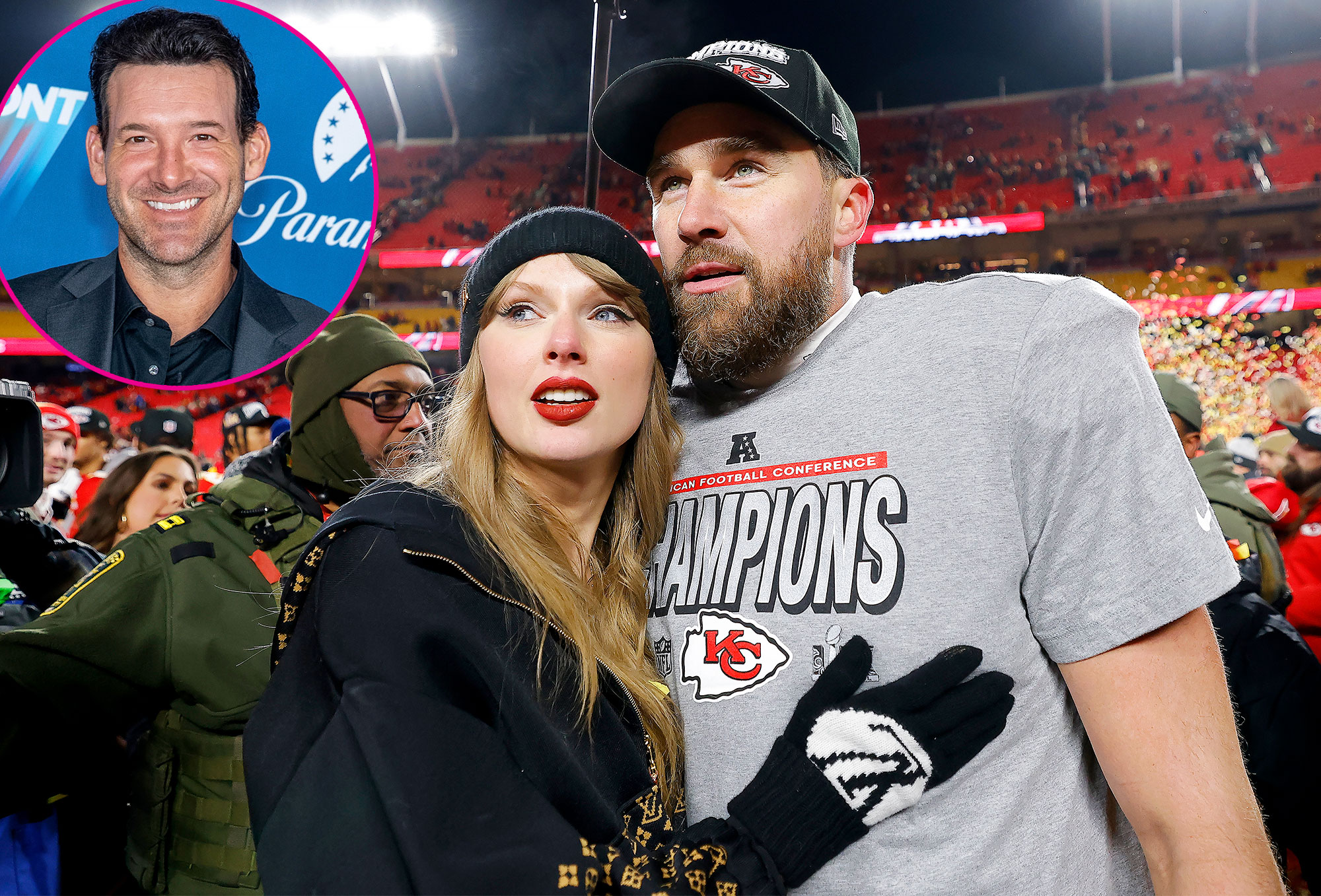 Promo Tony Romo Attended Taylor Swift Travis Kelce Wedding After Viral Comments