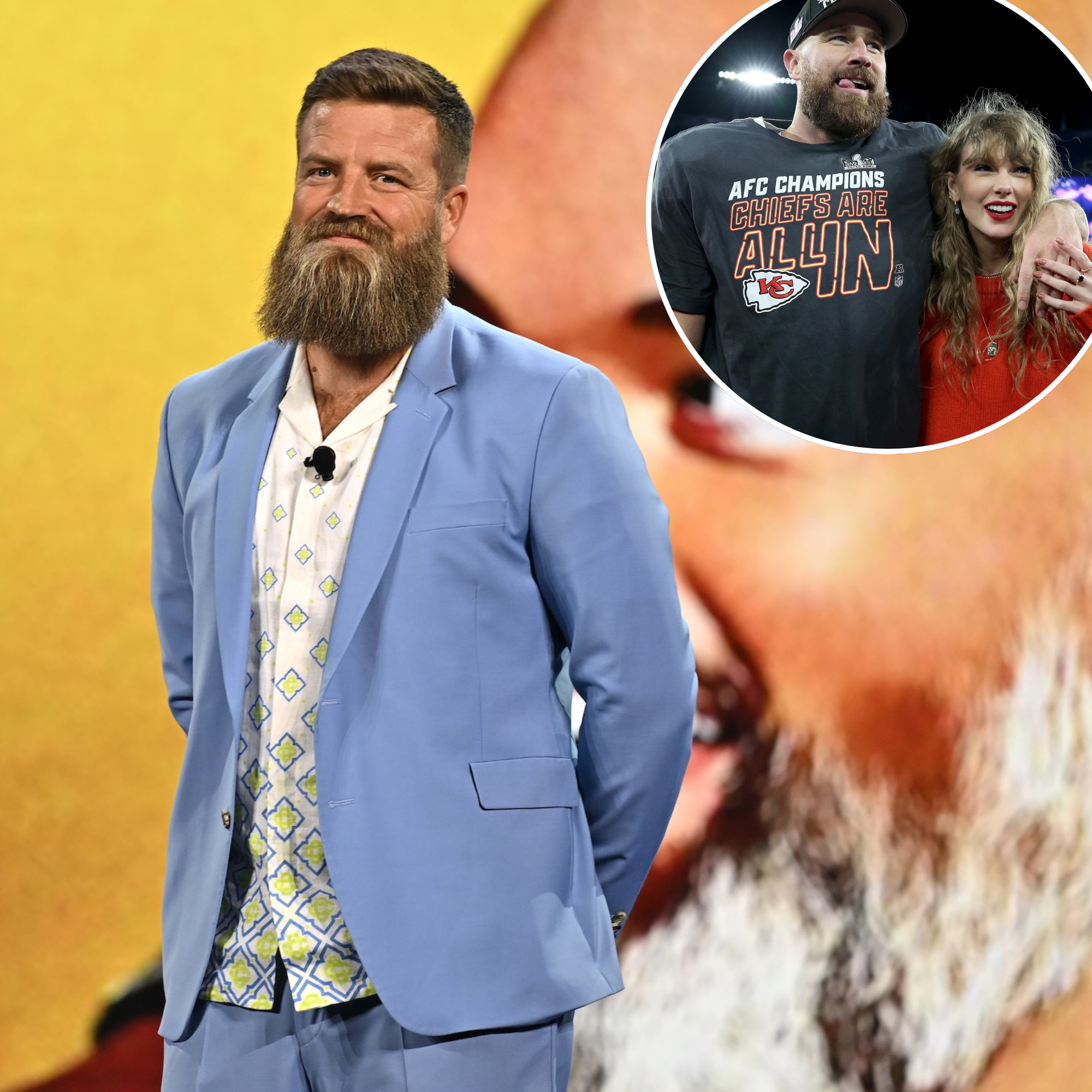 Ryan Fitzpatrick Shares Details From Taylor Swift and Travis Kelce's Wedding