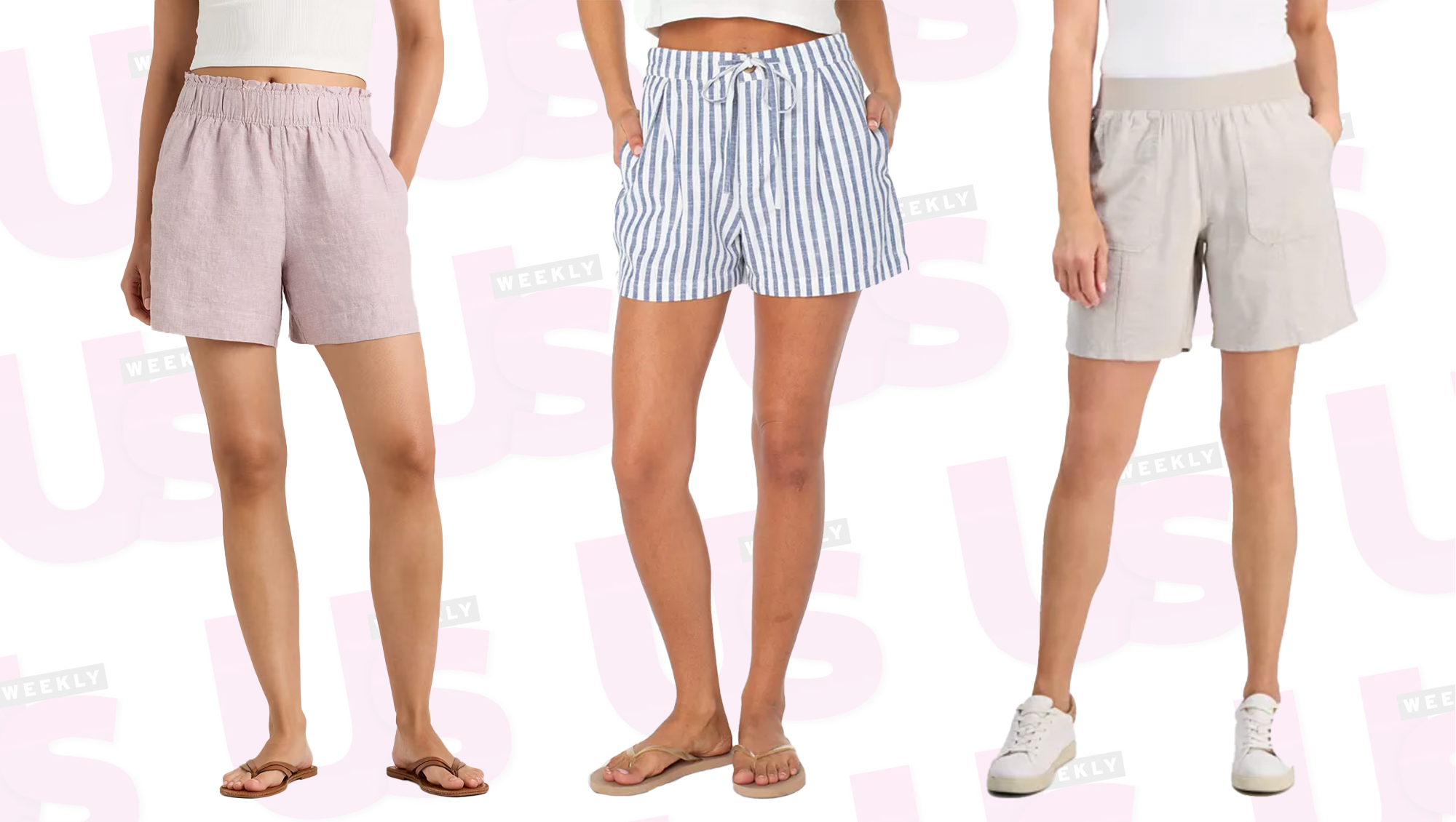 High-rise shorts