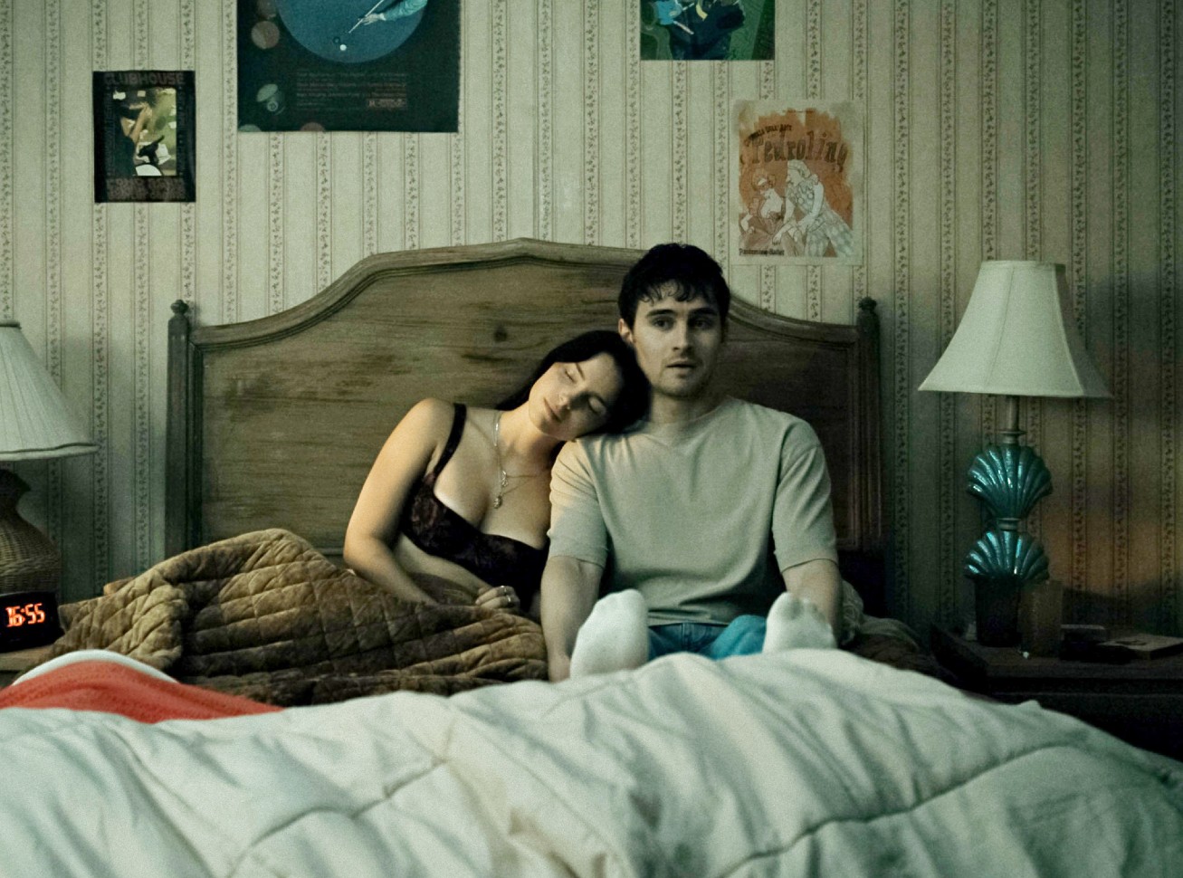 Inde Navarrette and Michael Johnston in Obsession