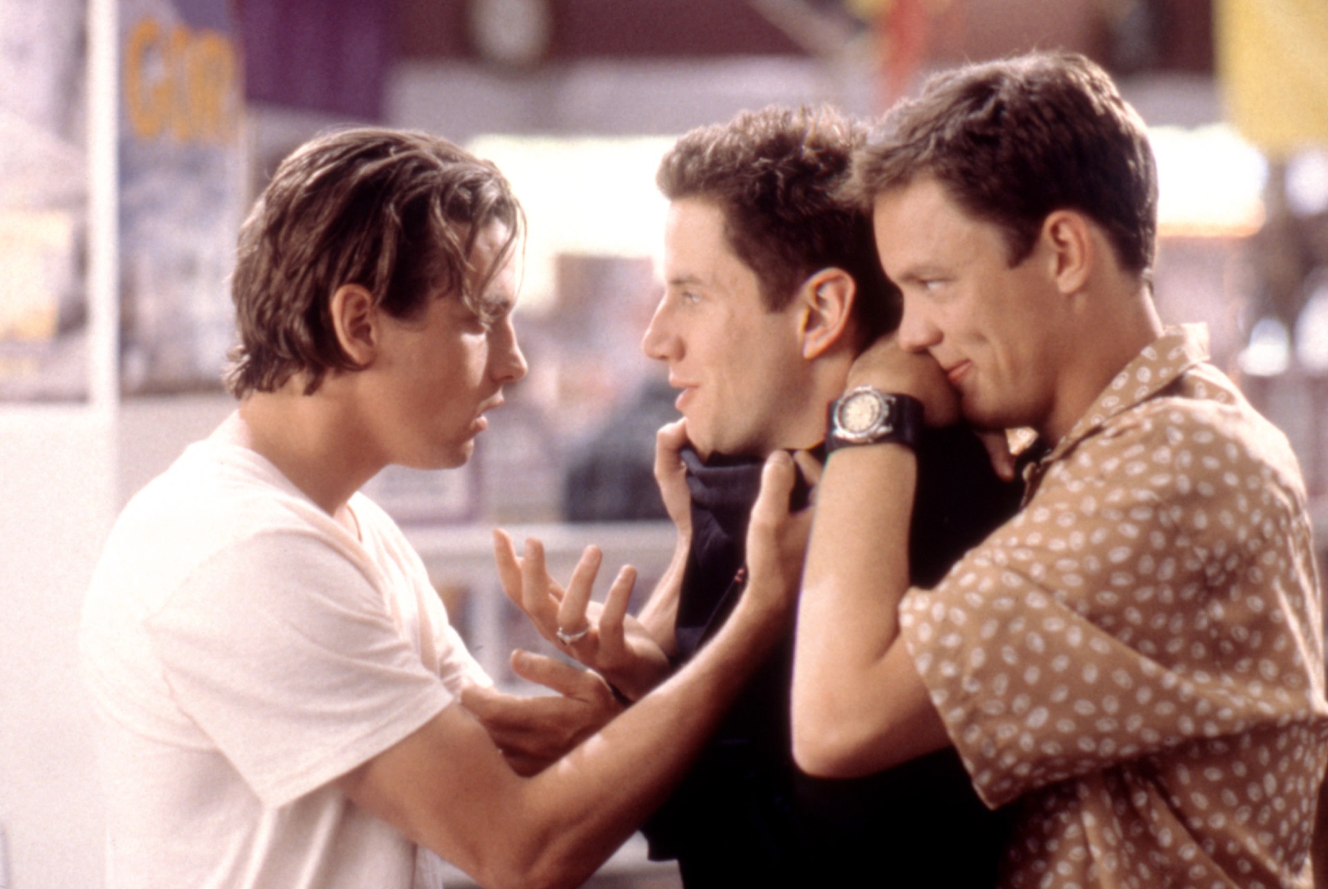 Skeet Ulrich, Jamie Kennedy, Matthew Lillard in Scream