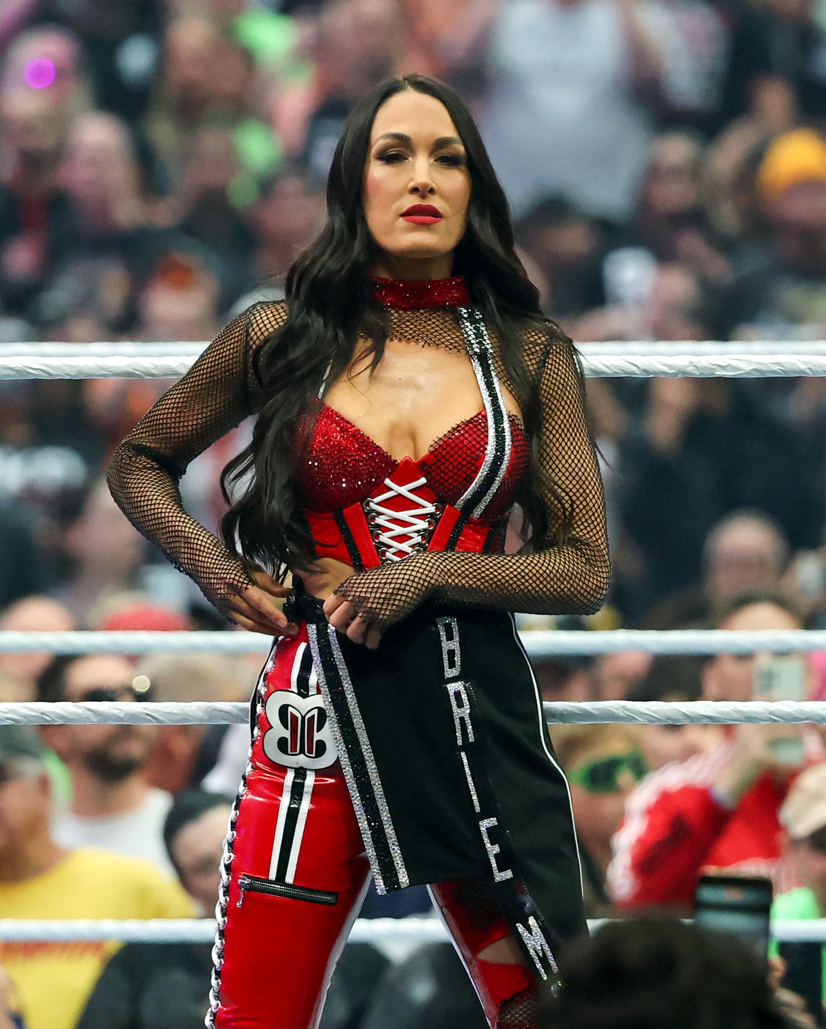 Brie Bella Addresses Her Shoulder Injury at WWE SummerSlam: ‘Don’t Let Broken Bones Stop Us’