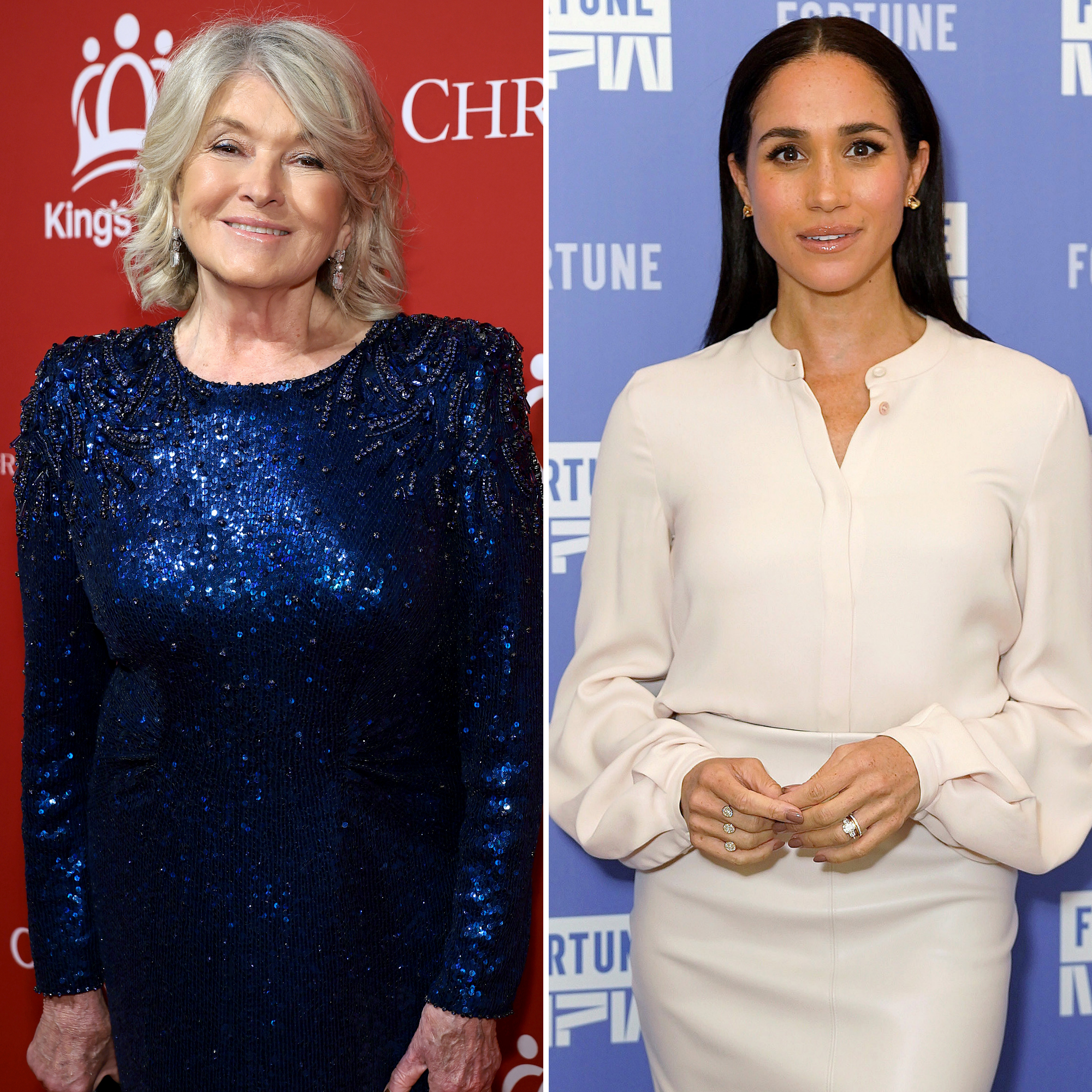 Martha Stewart Candidly Addresses Meghan Markle's Cooking Show ‘With Love, Meghan’