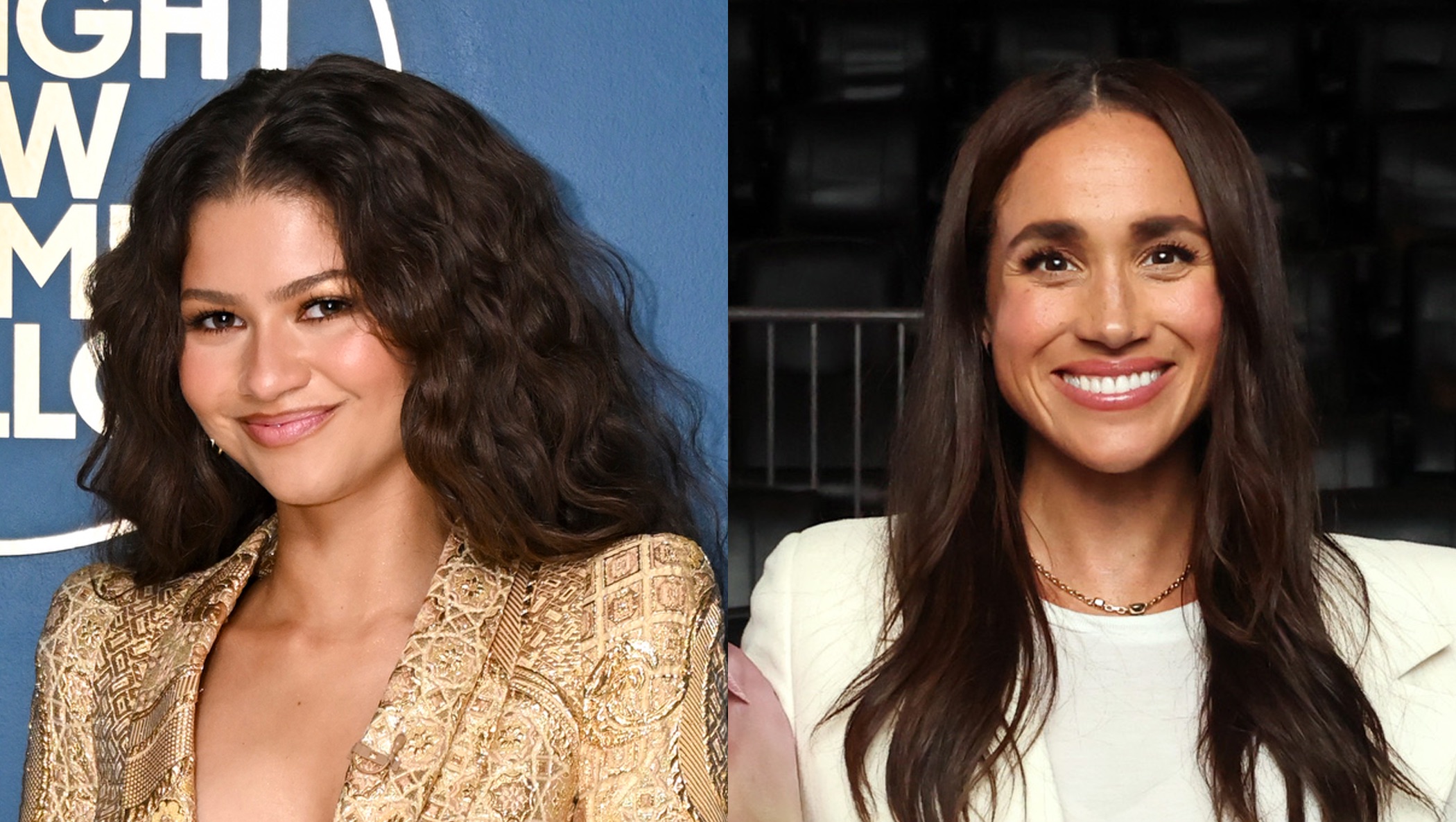 meghan-markle-zendaya-highlighter