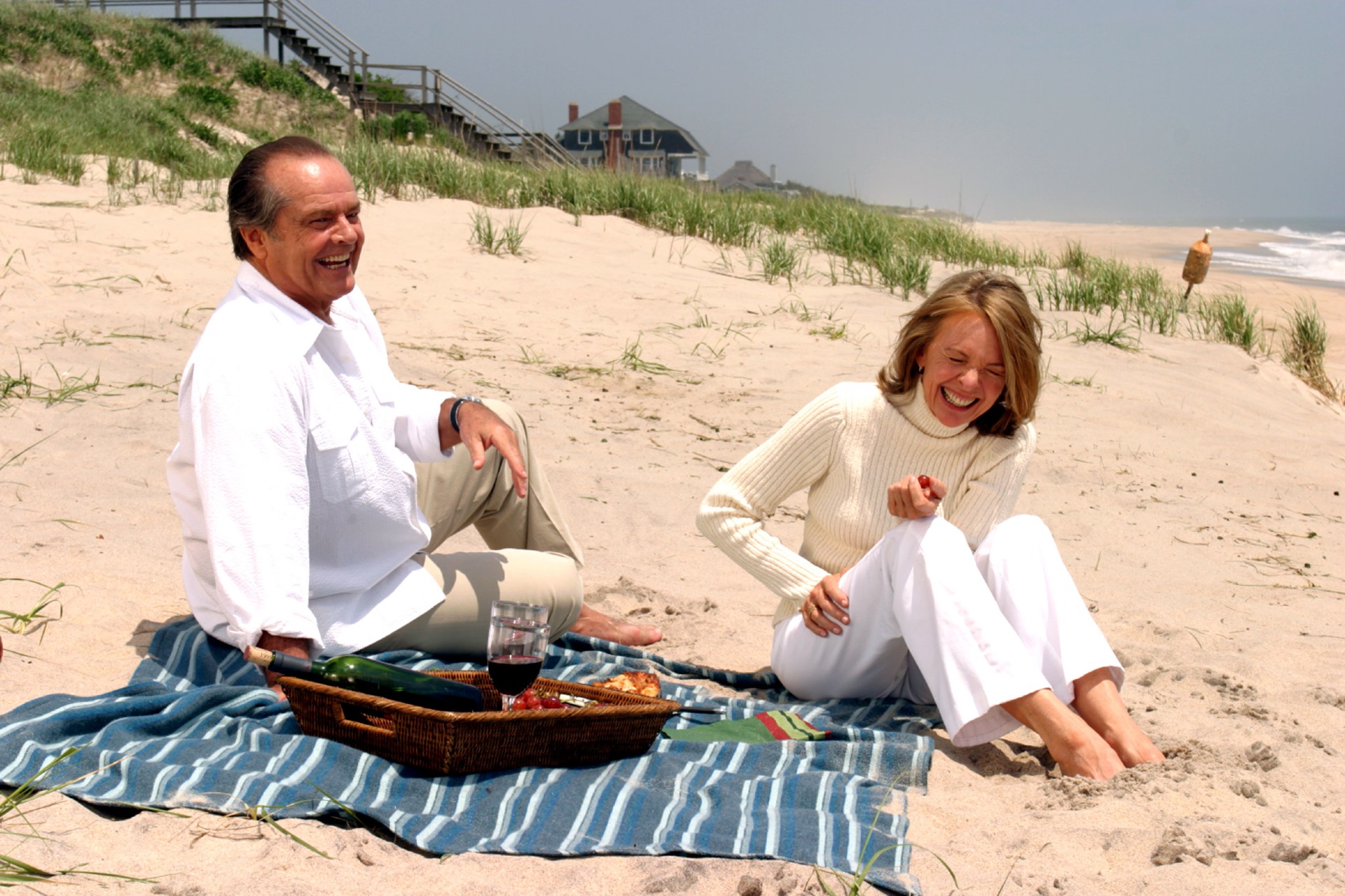 Jack Nicholson and Diane Keaton in Something's Gotta Give