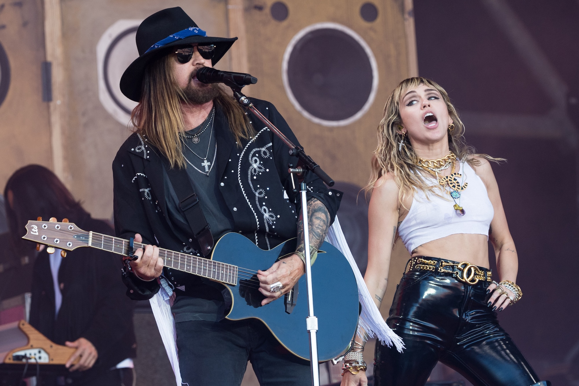 Billy Ray Cyrus Reacts to Miley Dropping Her Last Name