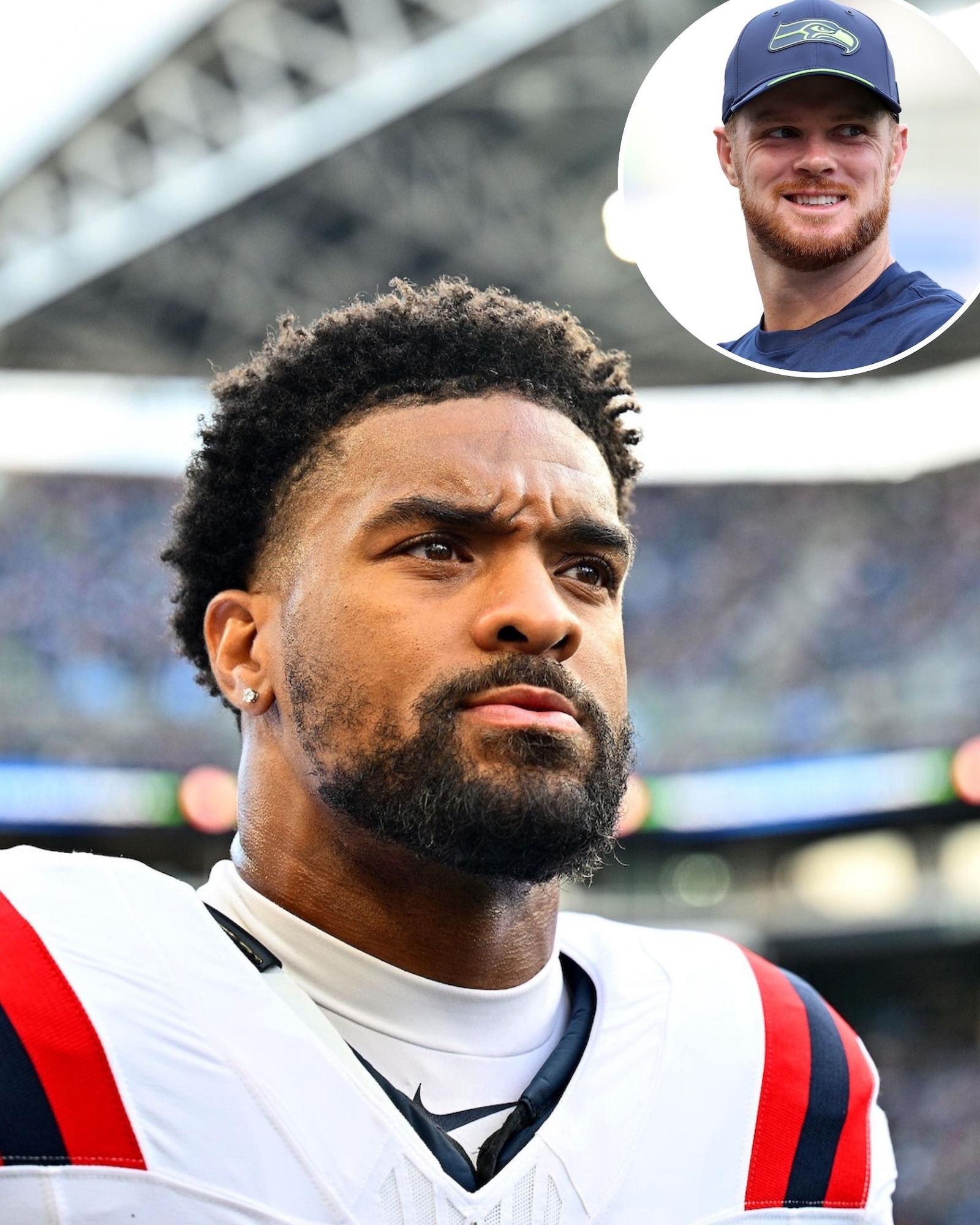 Patriots DreMont Jones Trolls Sam Darnold Over Sack That Led to Hip Injury