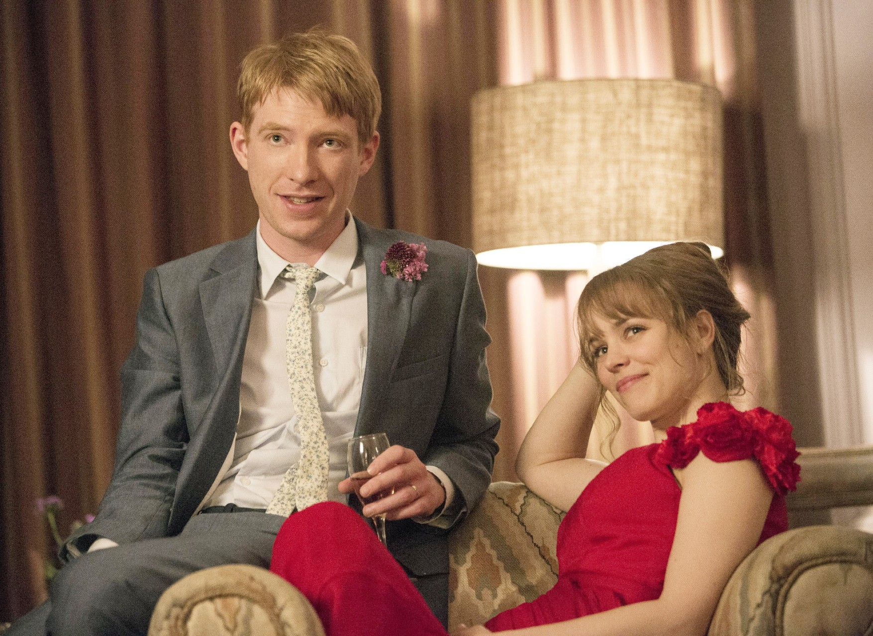 Domhnall Gleeson and Rachel McAdams in About Time