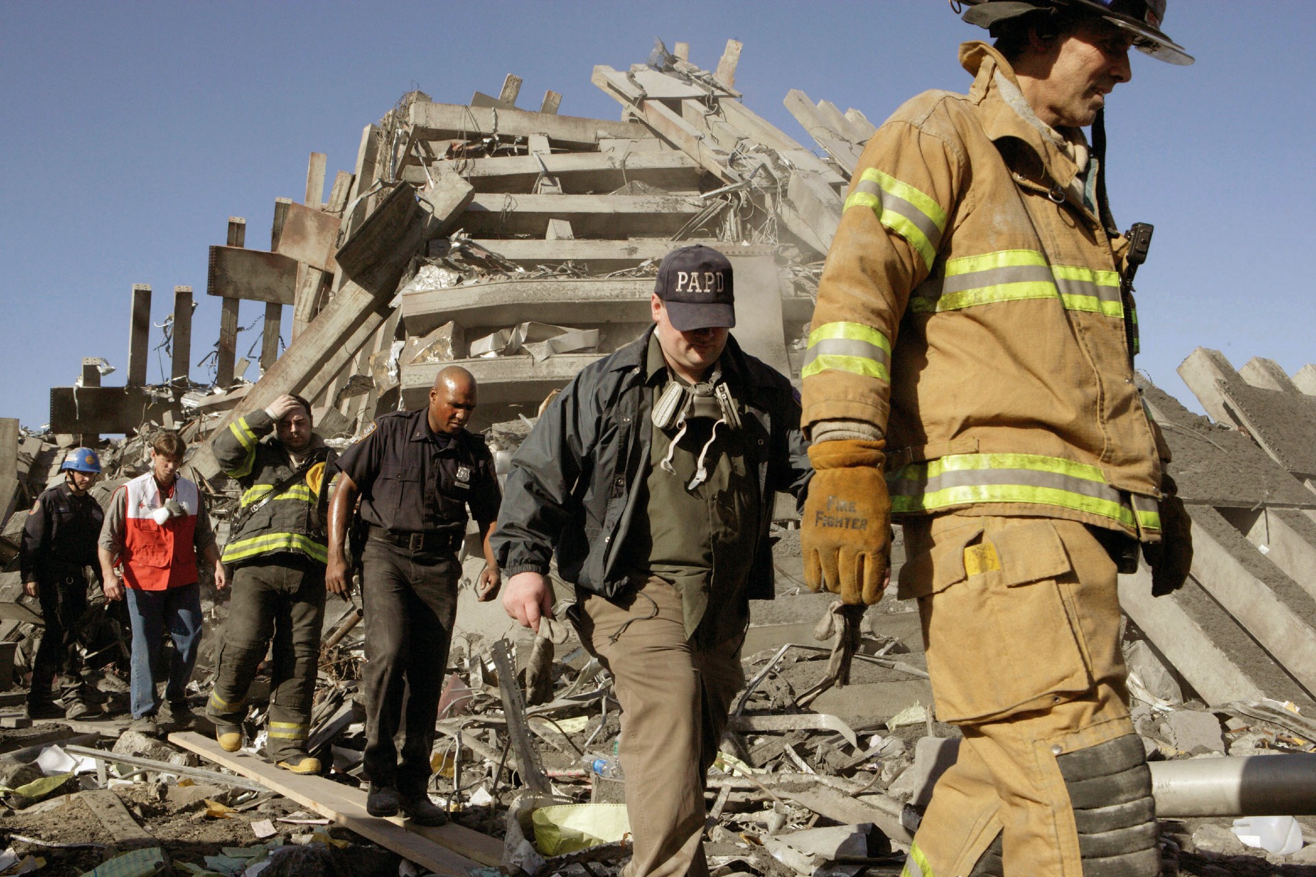 Actors in Oliver Stone's World Trade Center