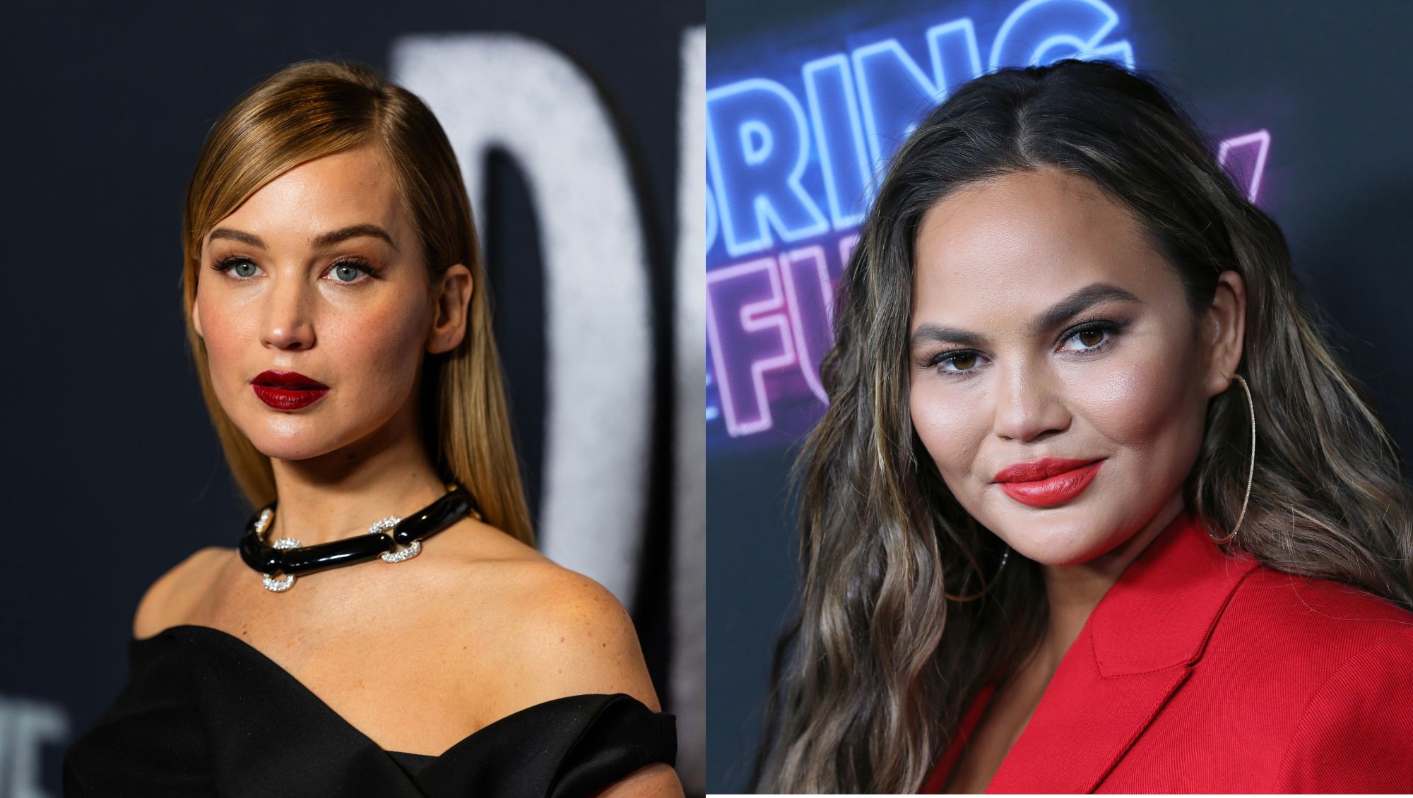 Jennifer Lawrence, Chrissy Teigen