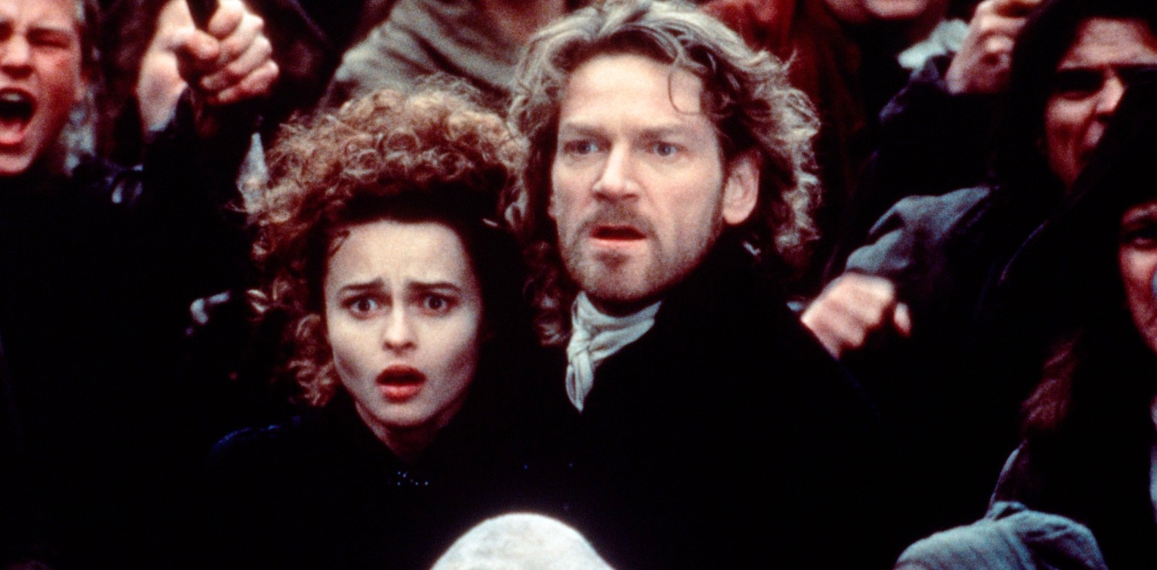 Kenneth Branagh and Helena Bonham Carter in Mary Shelley's Frankenstein