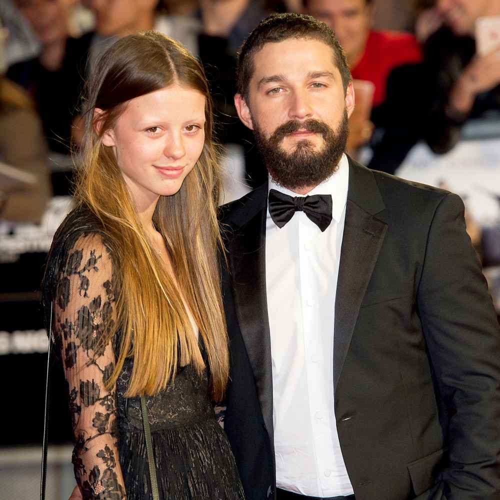 Shia LaBeouf and Mia Goth