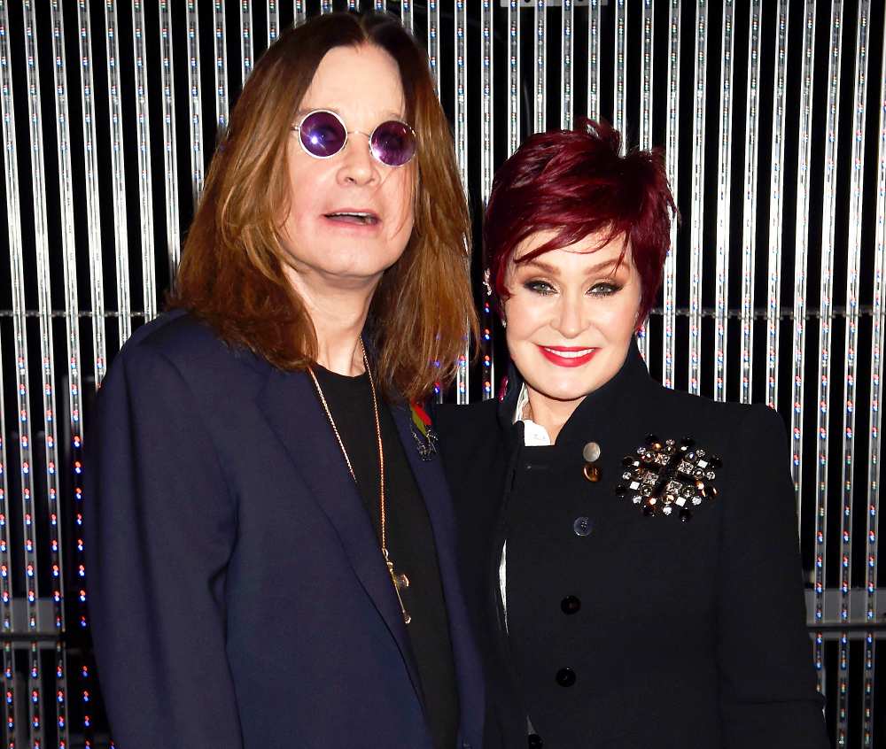 Ozzy Osbourne and Sharon Osbourne