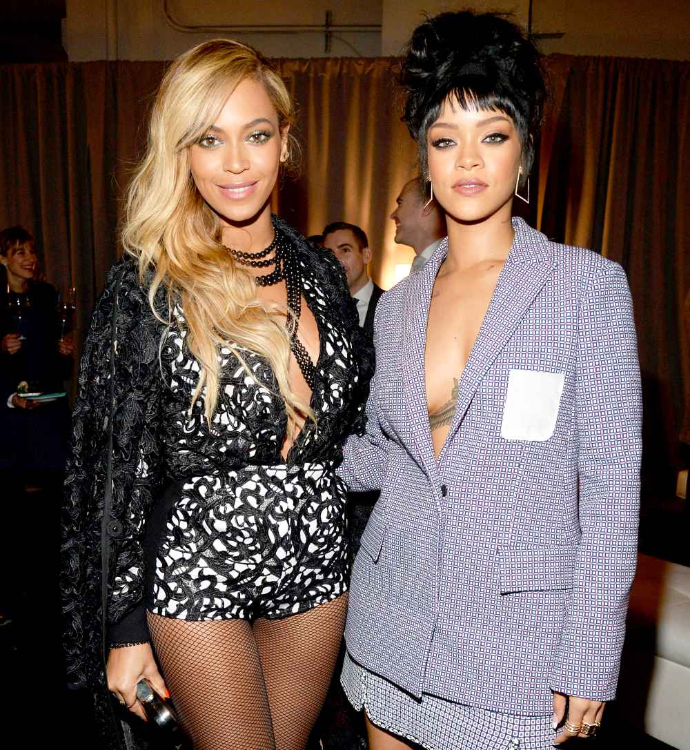 Beyonce and Rihanna